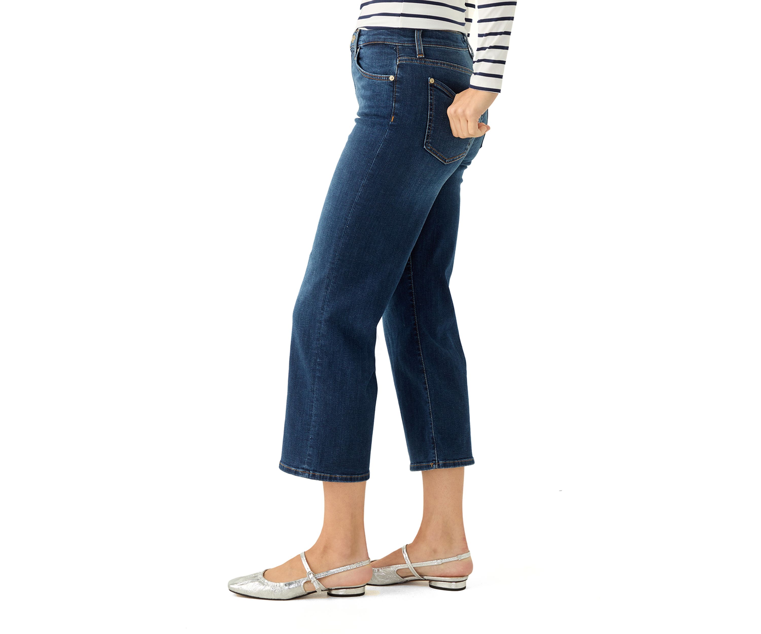 Womens Cropped Alexa Jeans