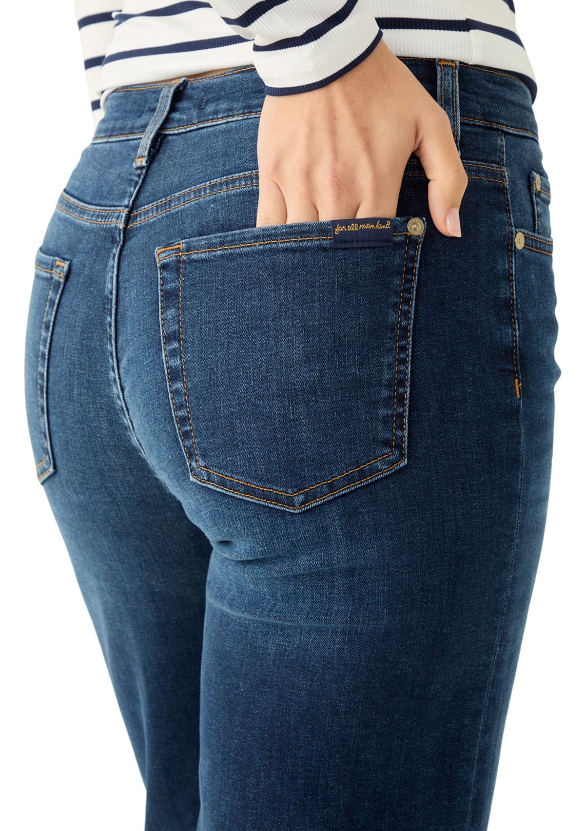 Womens Cropped Alexa Jeans