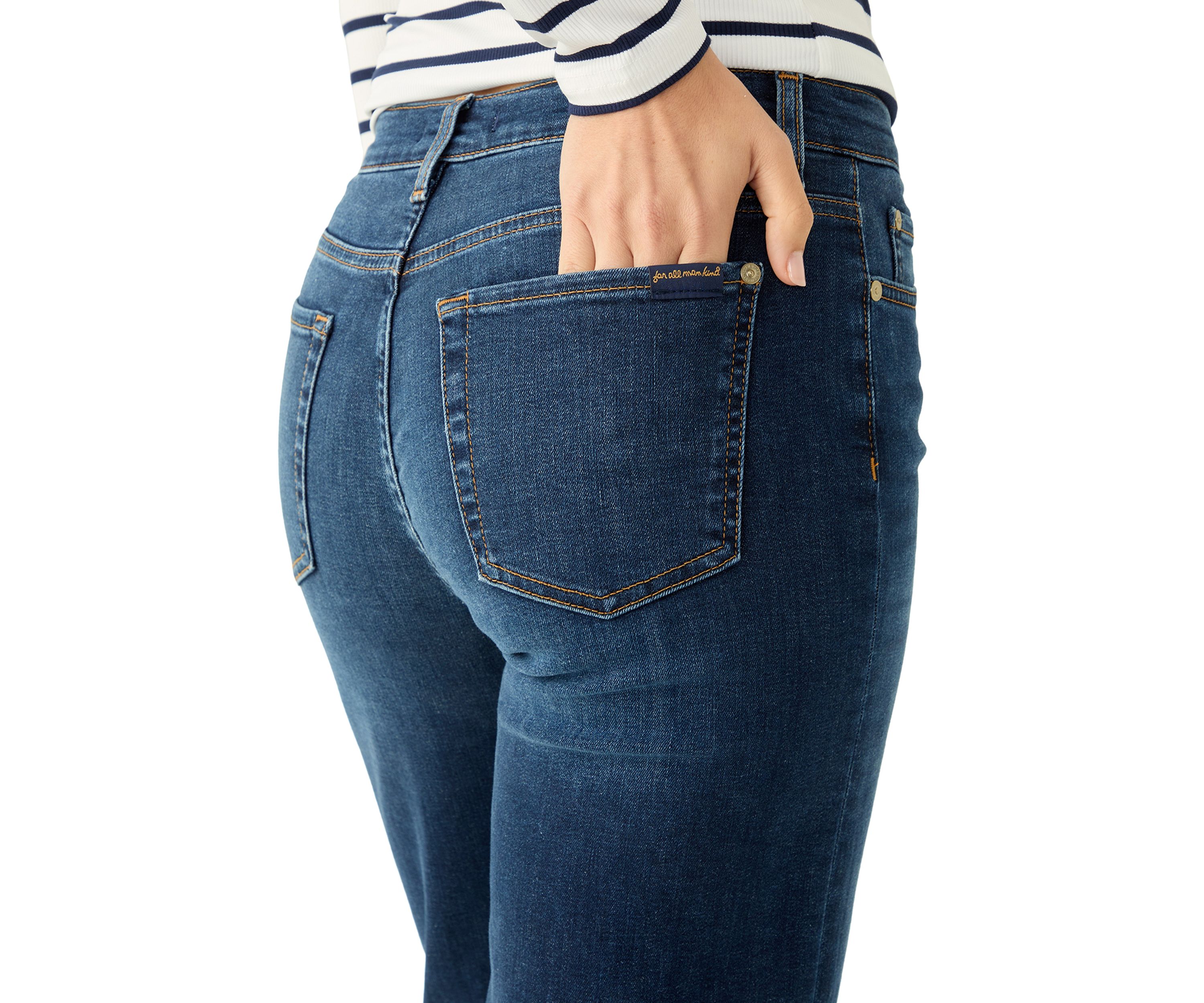 Womens Cropped Alexa Jeans