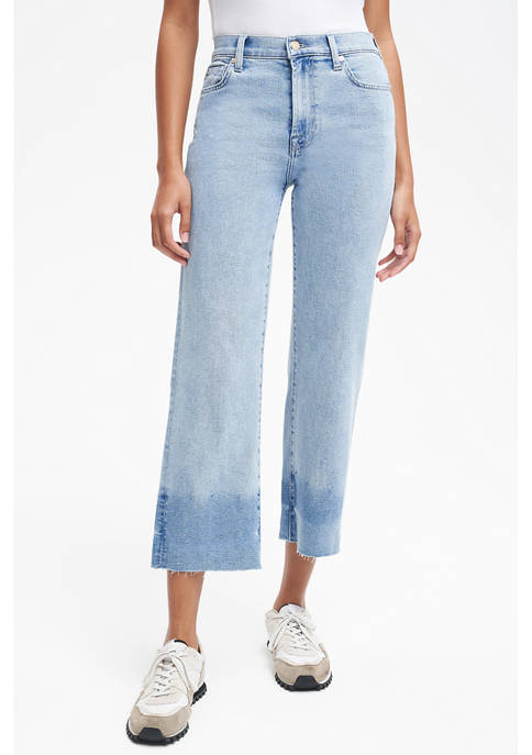 7 For All Mankind® Womens Cropped Alexa Jeans