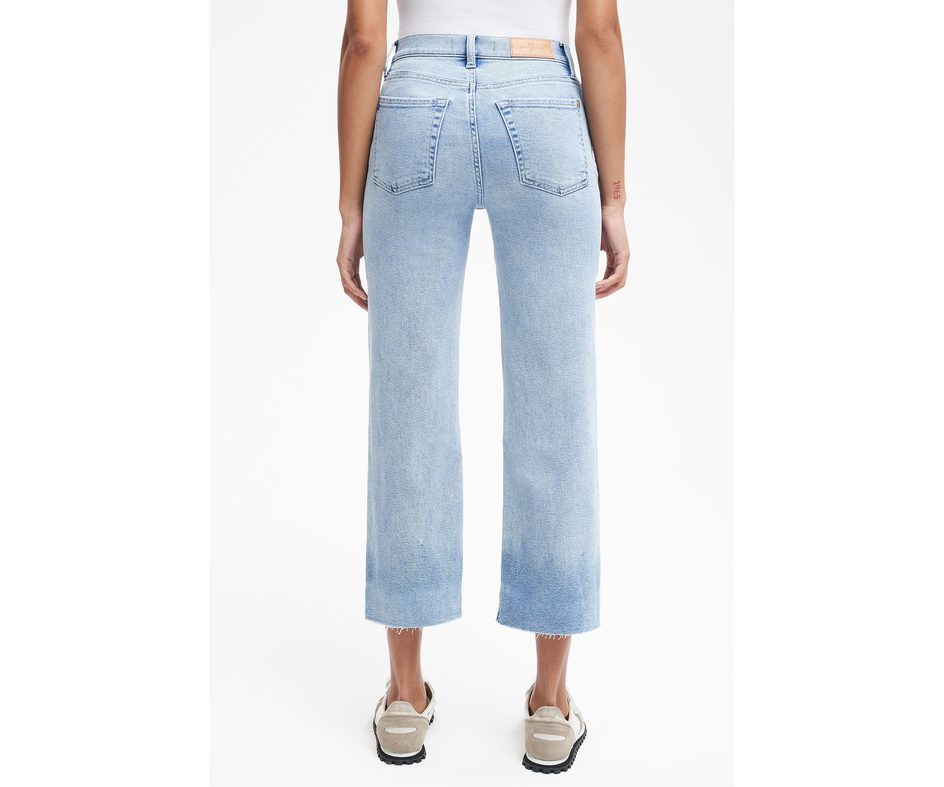 Womens Cropped Alexa Jeans