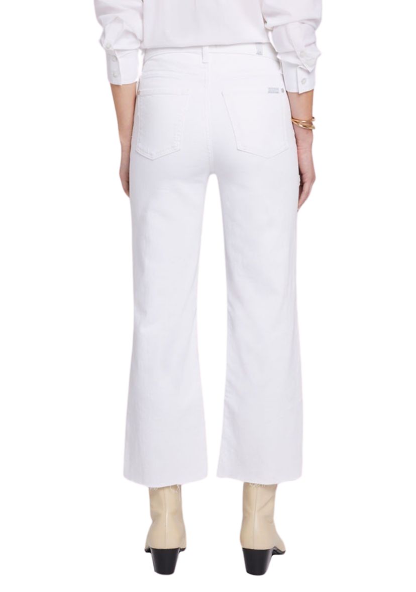 Womens Cropped Jeans with Vintage Hem 