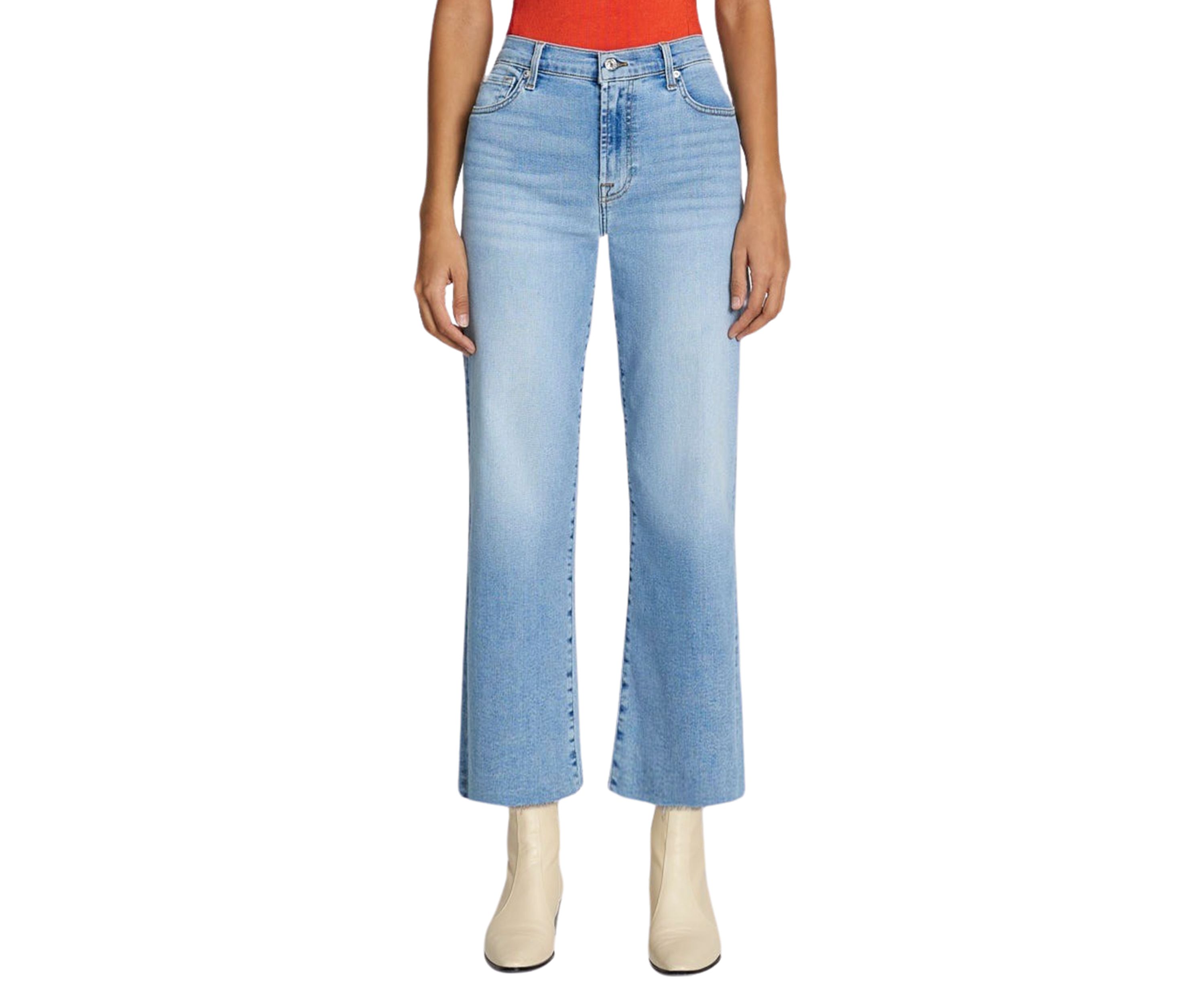 Womens Cropped Alexa Jeans
