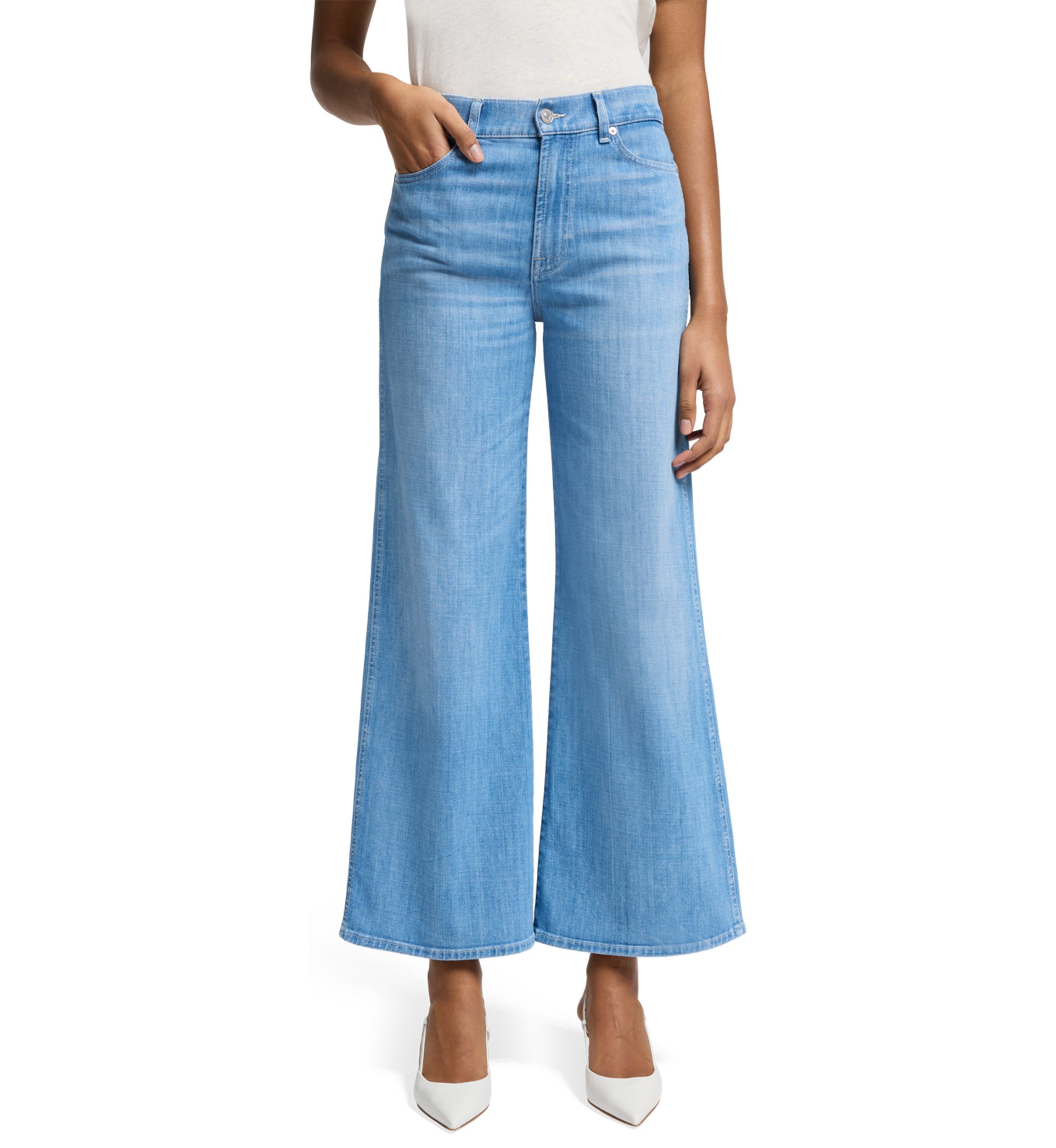 Womens Lotta Cropped Jeans