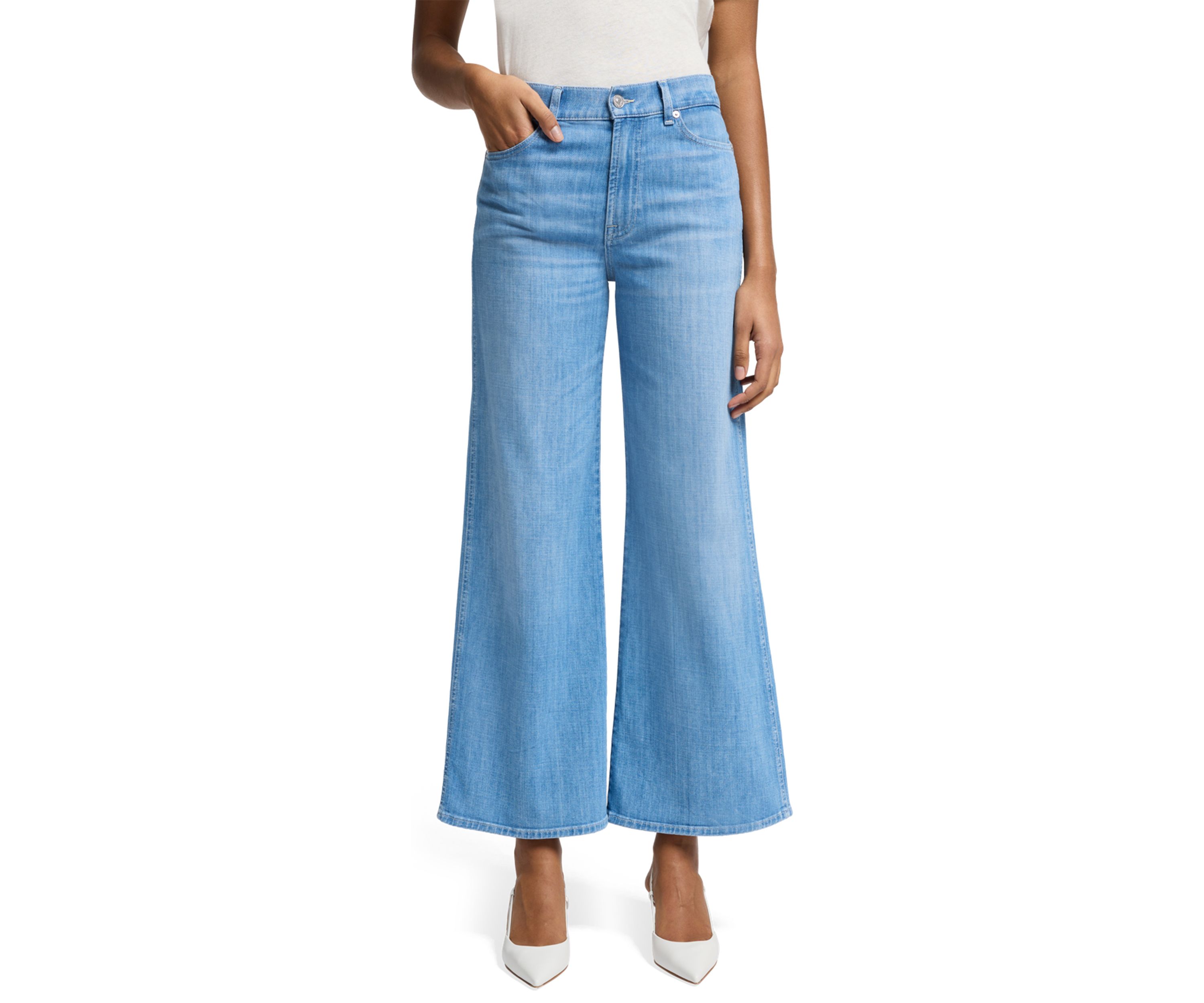 Womens Lotta Cropped Jeans