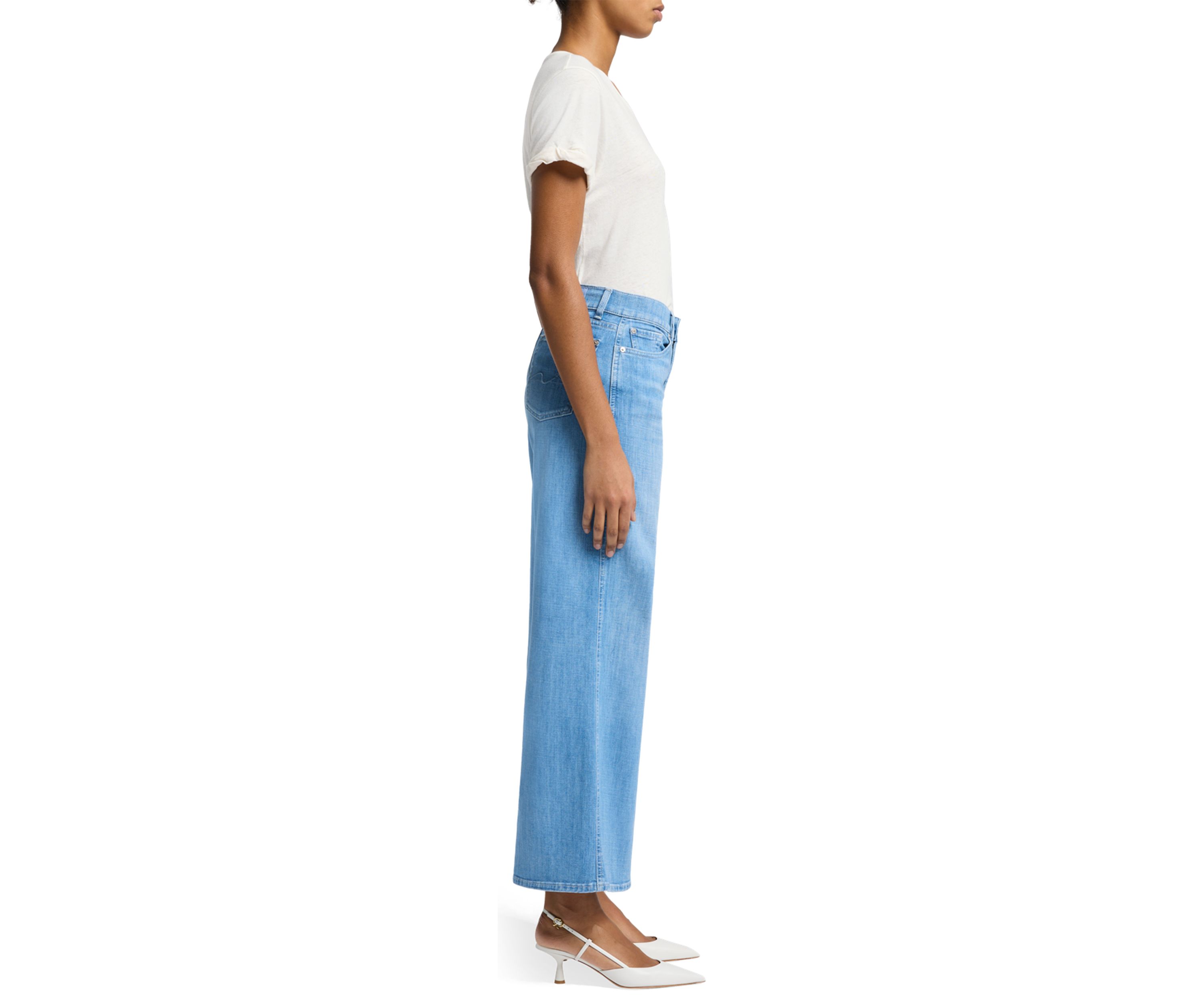 Womens Lotta Cropped Jeans