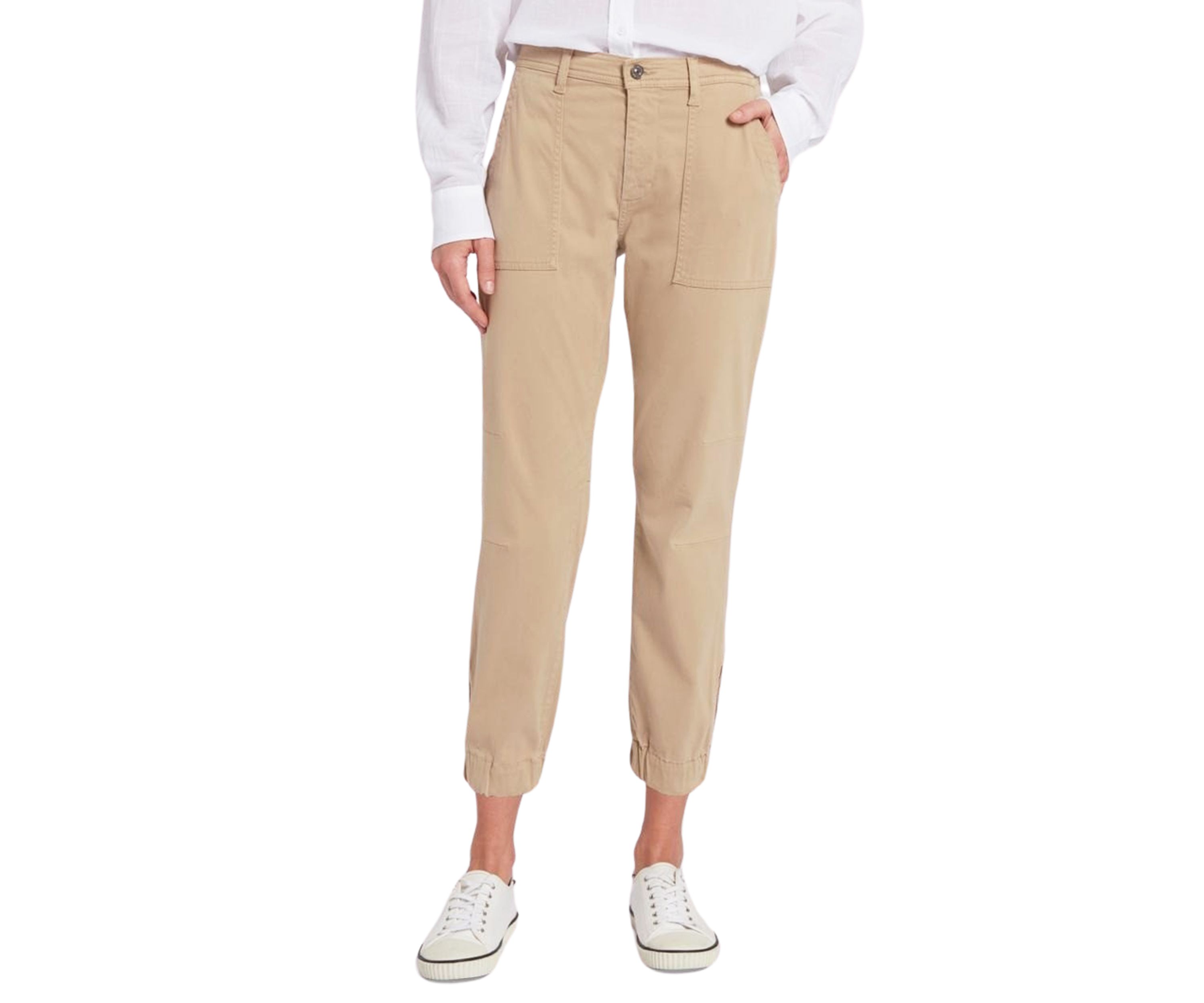 Womens Darted Boyfriend Jogger Pants