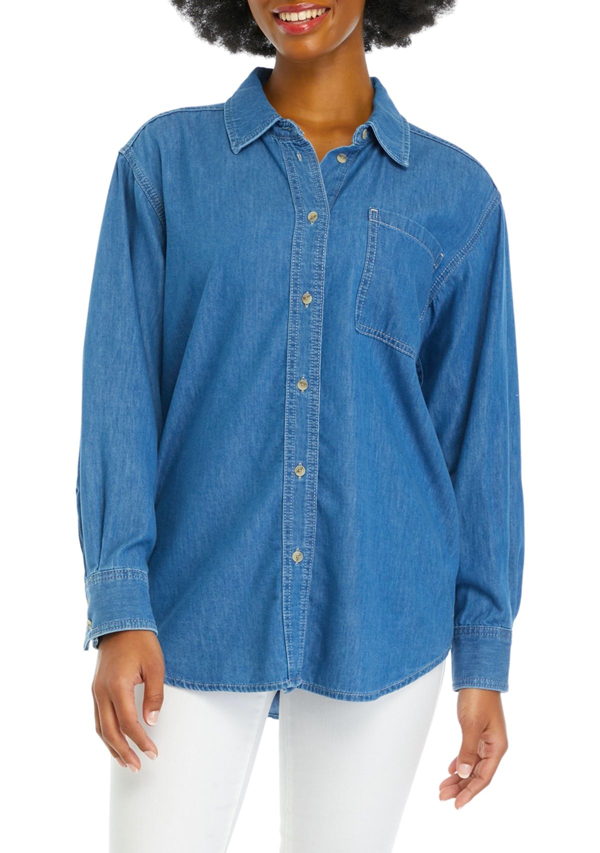 Womens The Denim Shirt