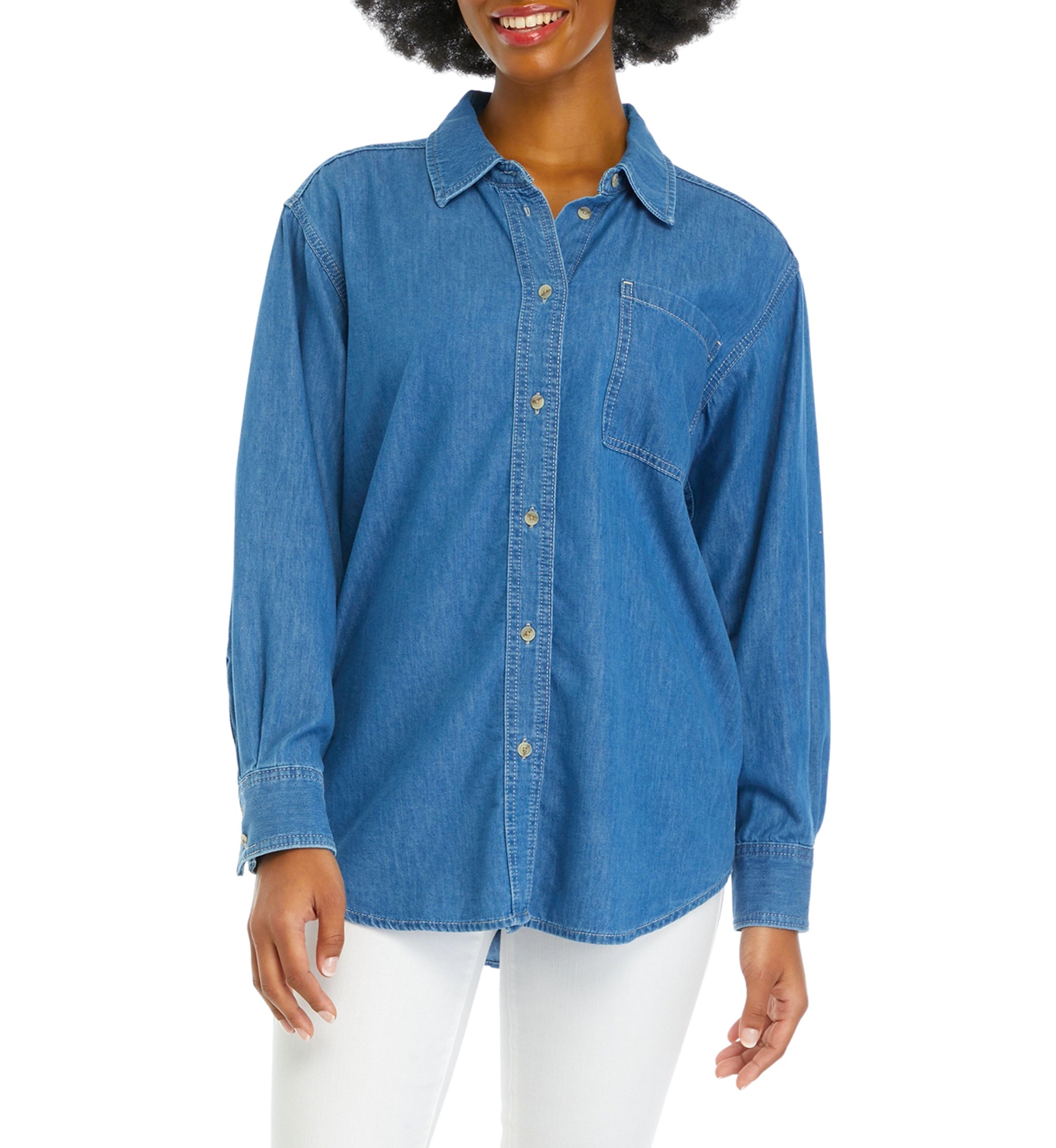 Womens The Denim Shirt