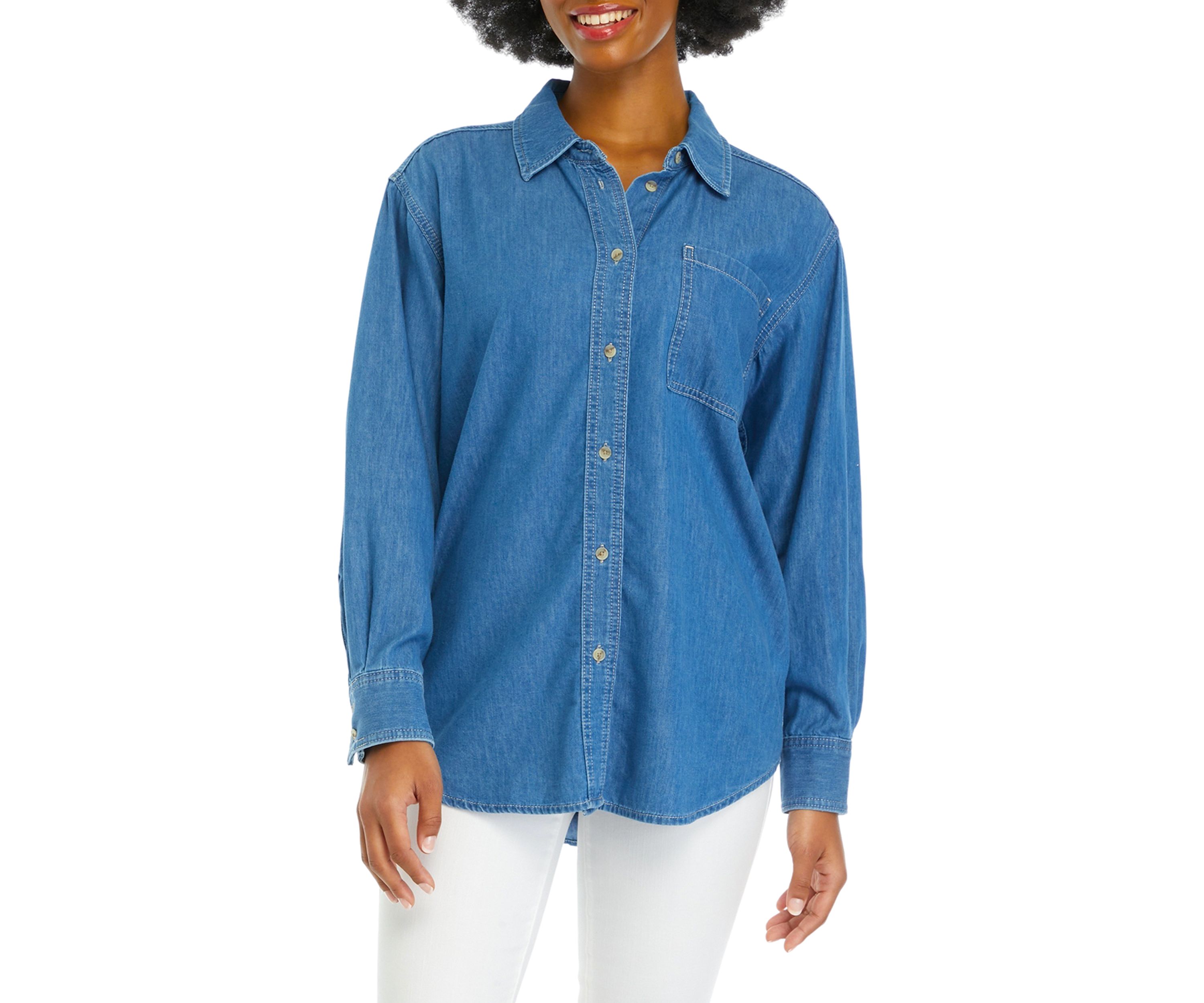 Womens The Denim Shirt