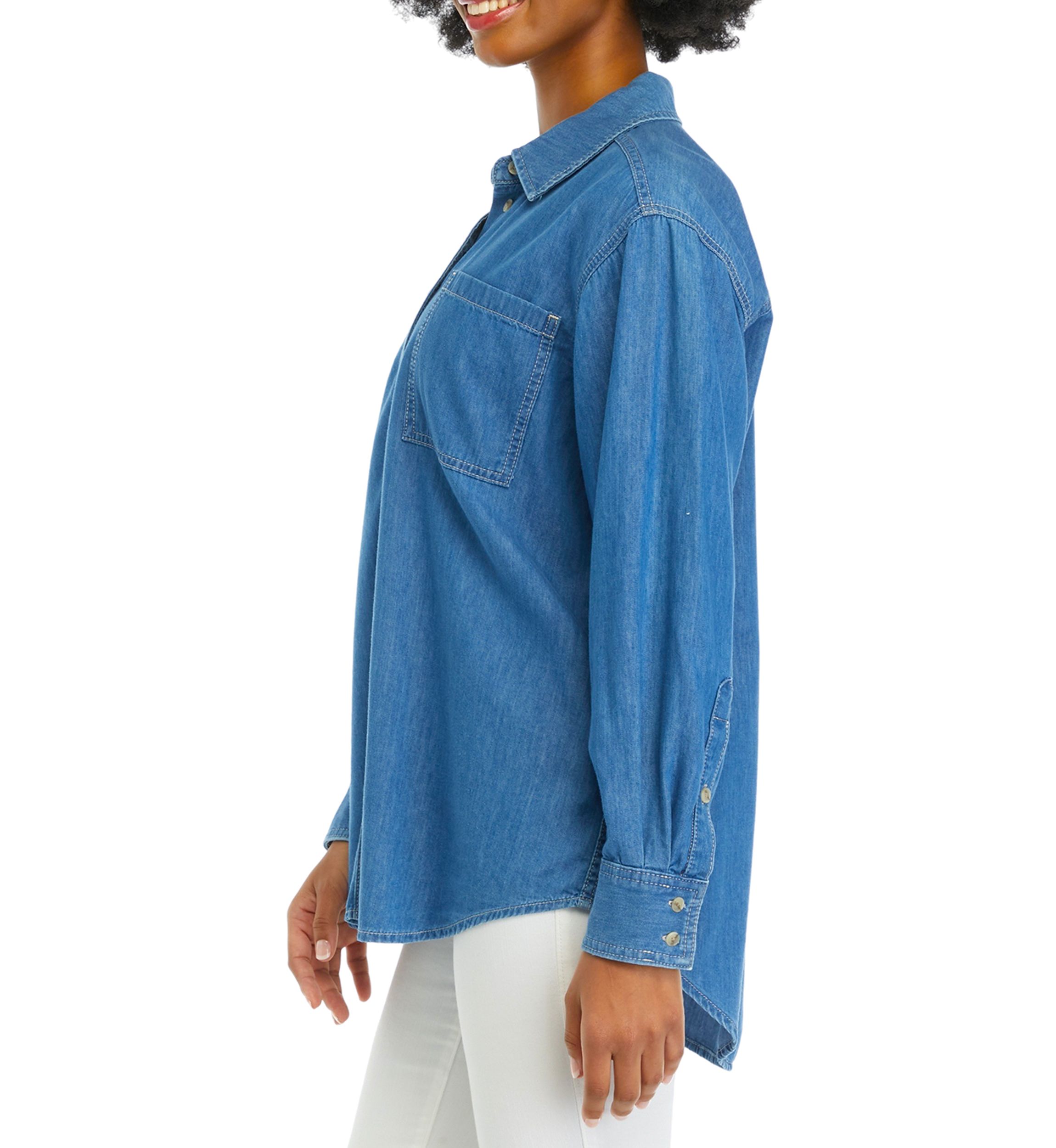 Womens The Denim Shirt