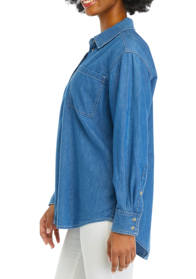 Womens The Denim Shirt