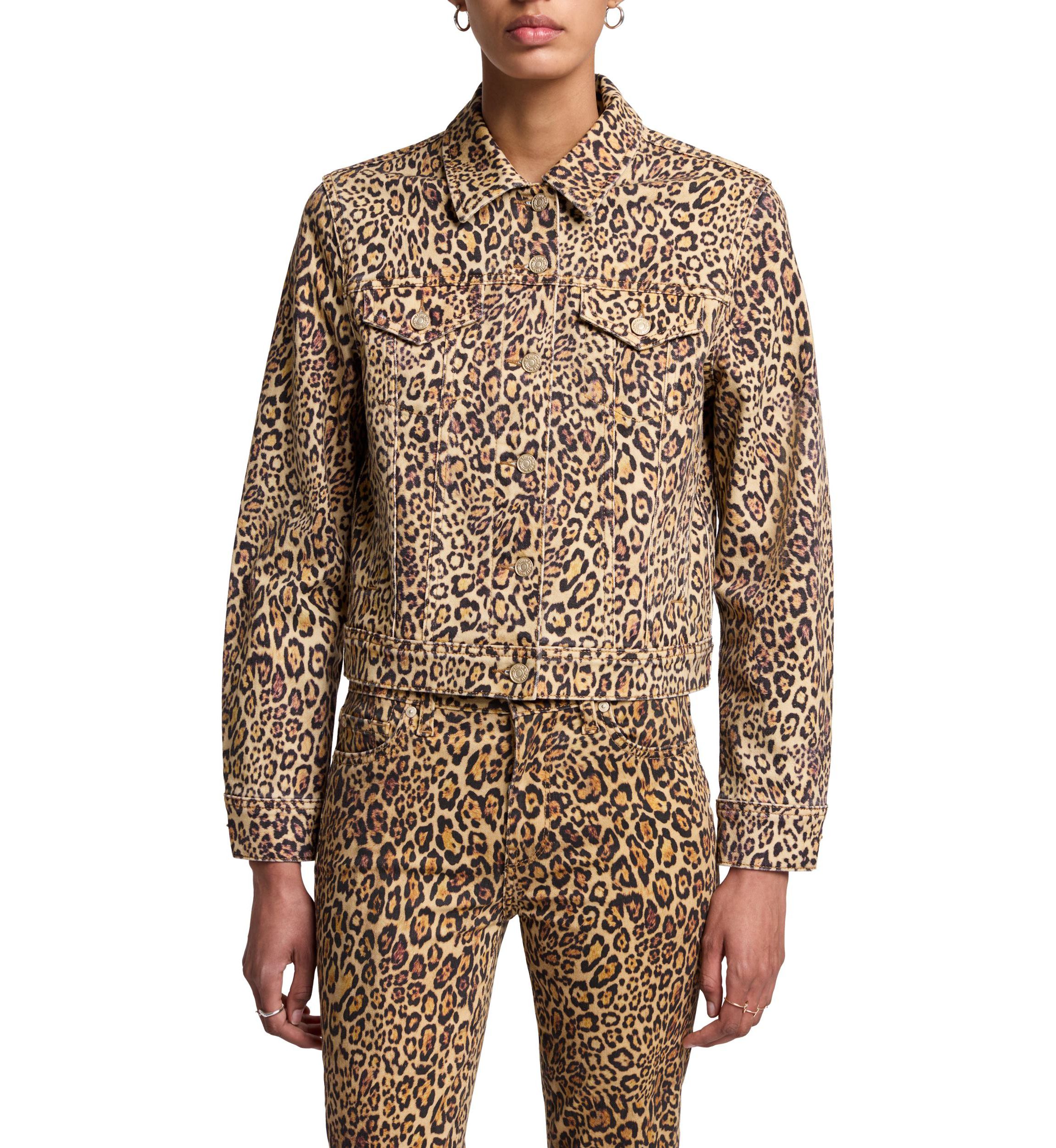 Womens Animal Trucker Jacket