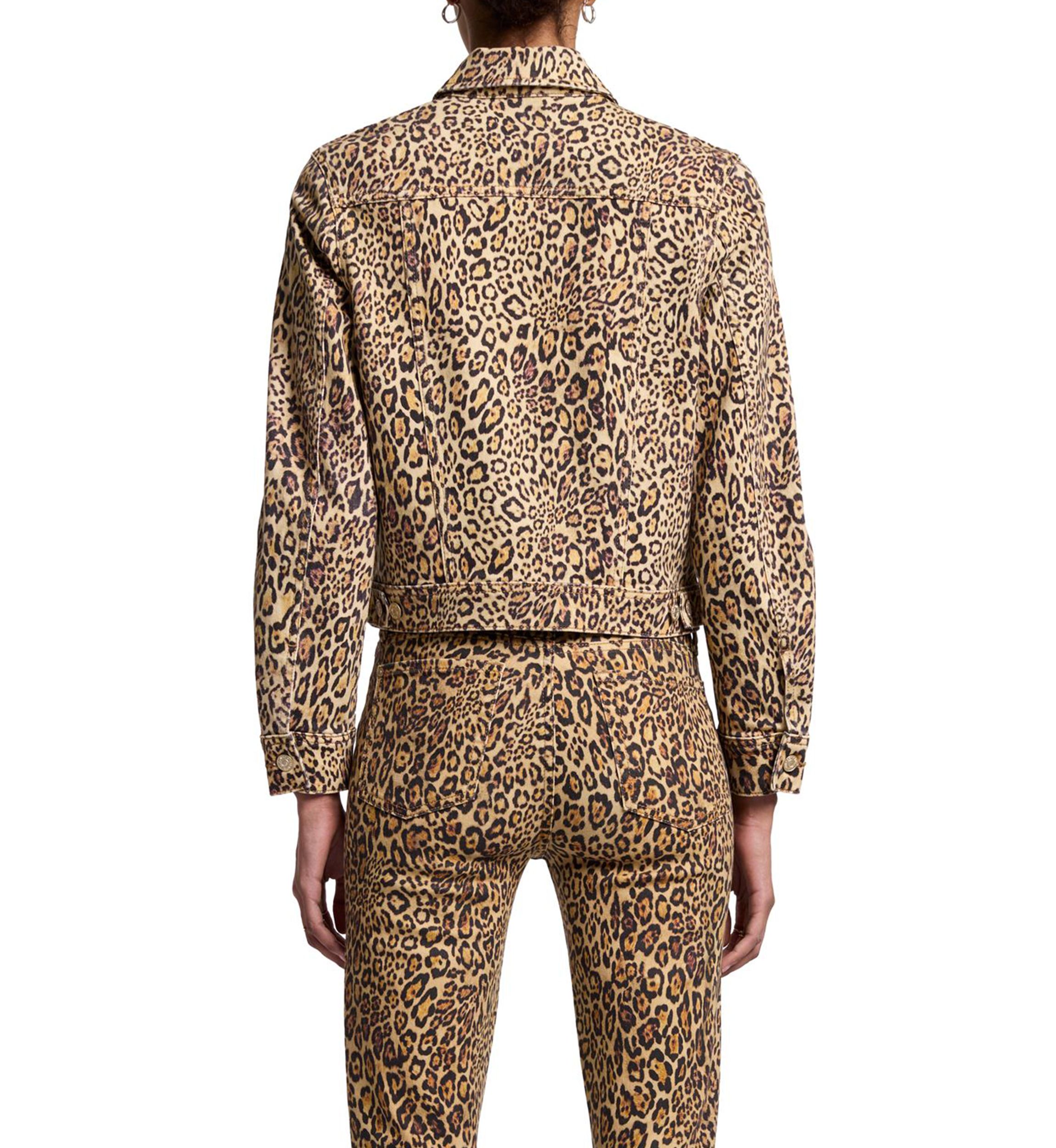 Womens Animal Trucker Jacket