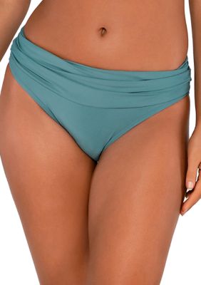 Paisley Pop Hannah High Waist  Full Coverage Bikini Bottom