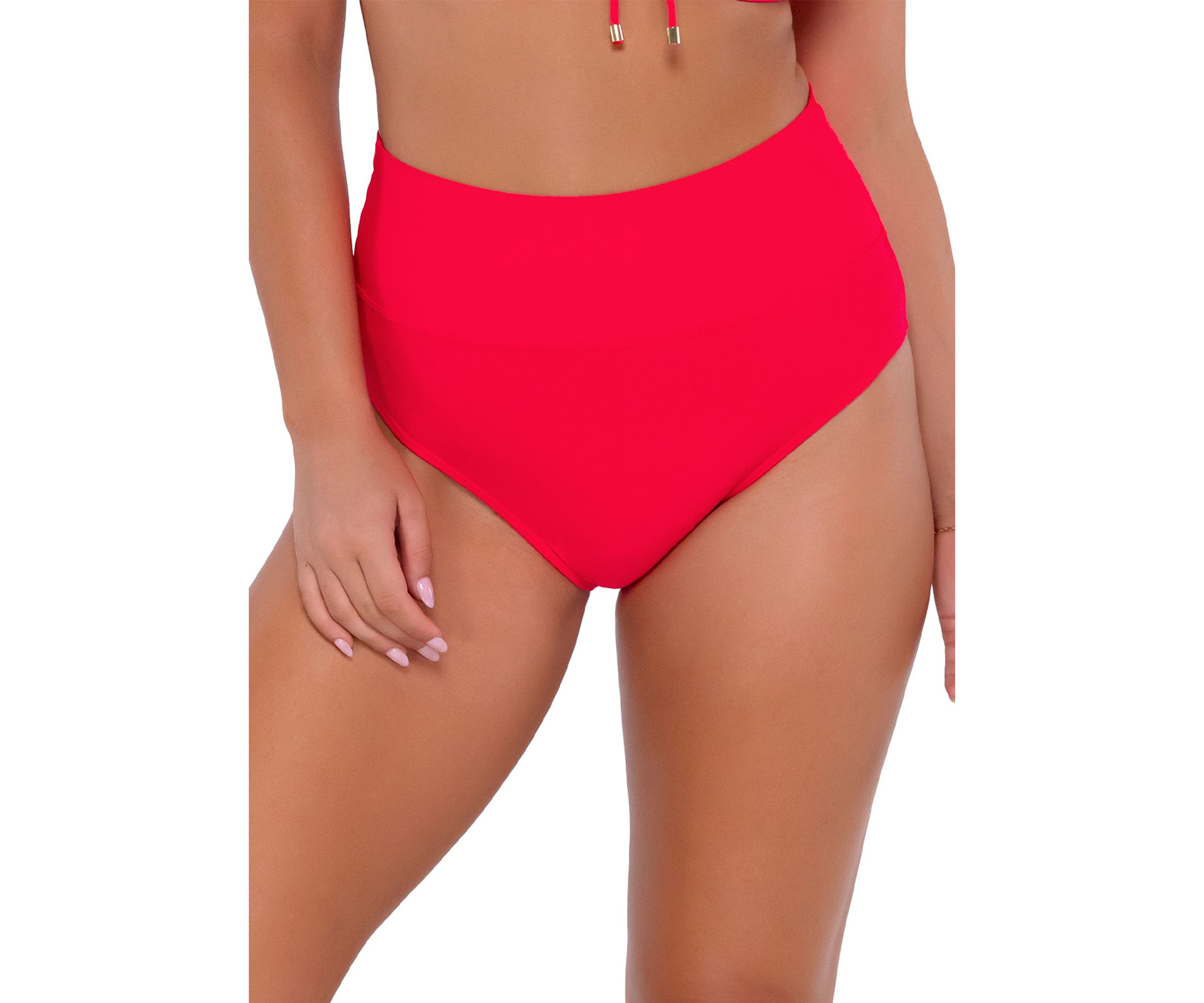 Hannah High Waist Swim Bottoms