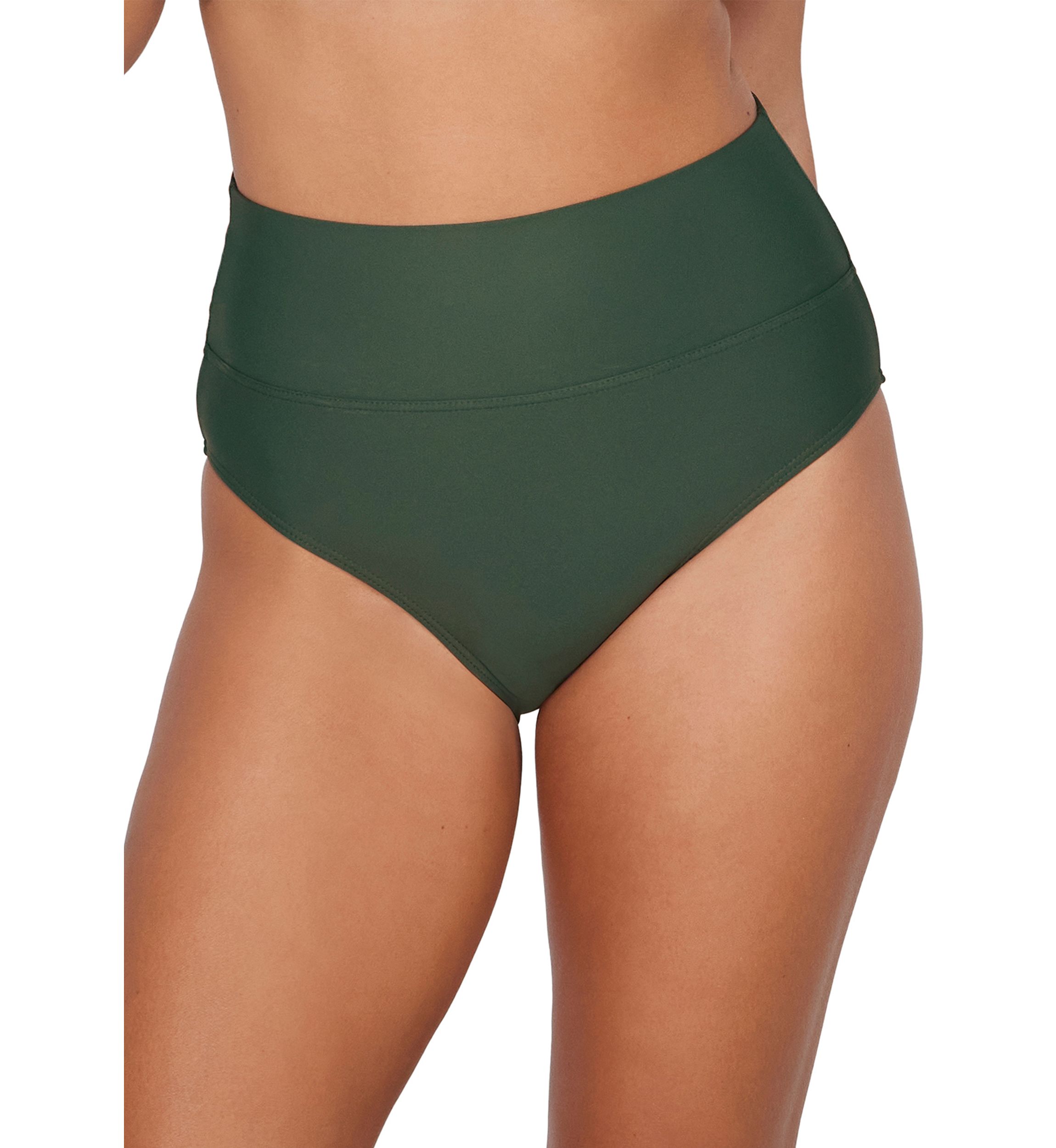 Hannah High Waist Brief Swim Bottoms