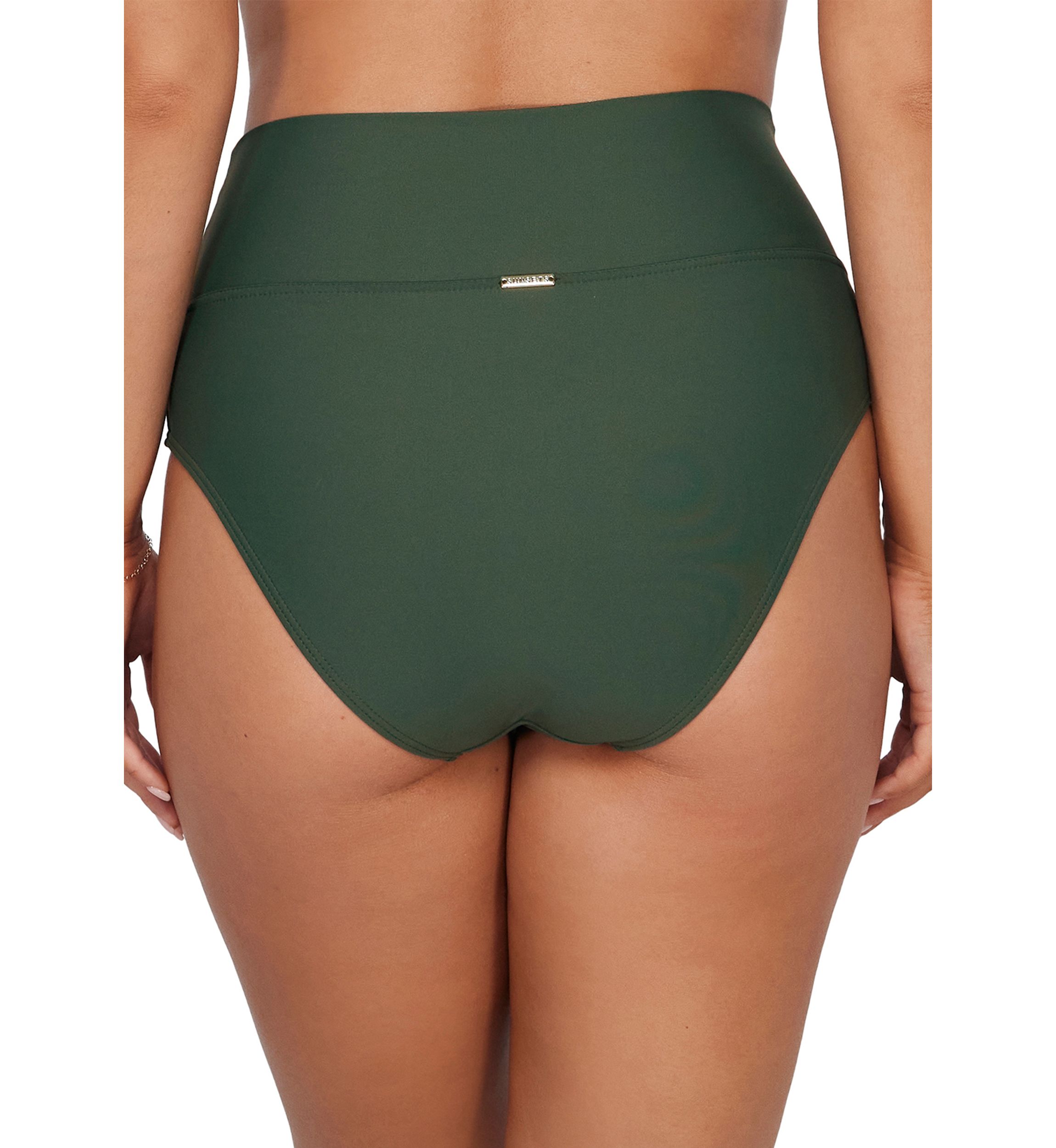 Hannah High Waist Brief Swim Bottoms