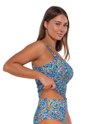 Pansy Fields Taylor Printed Tankini Swim Top