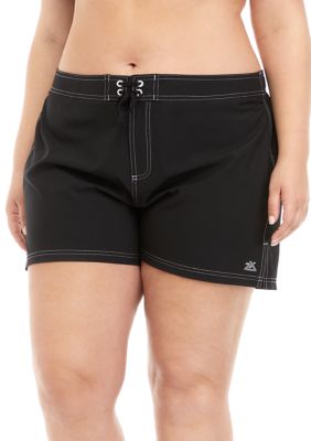 Women's Plus Size Swim Shorts & Skirts