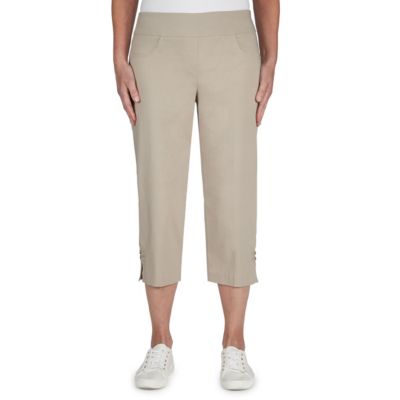 Hearts of Palm Womens Essential Tech Stretch Capris