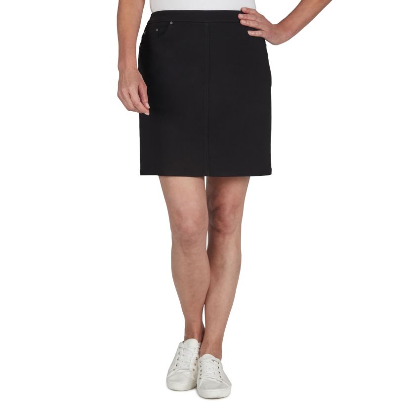 Tech Stretch Pull On Skort with Elastic Waistband