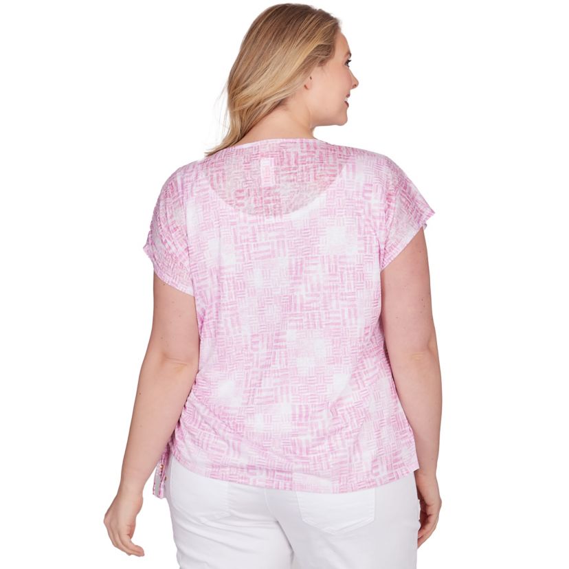 Spring Into Action Printed T Sleeve Top