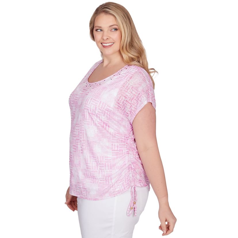 Spring Into Action Printed T Sleeve Top