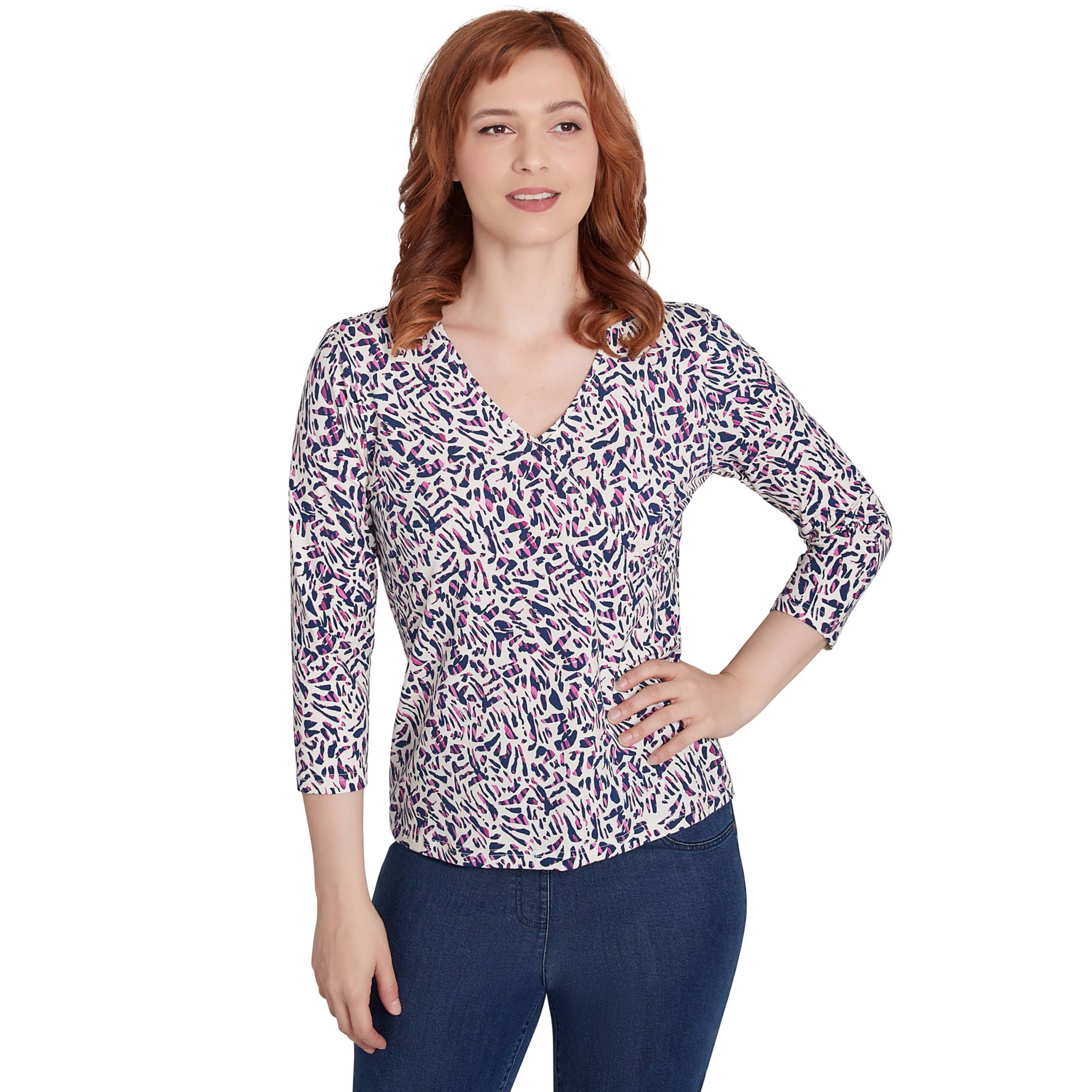 PRINTED ESSENTIALS PRINTED 3/4 TOP