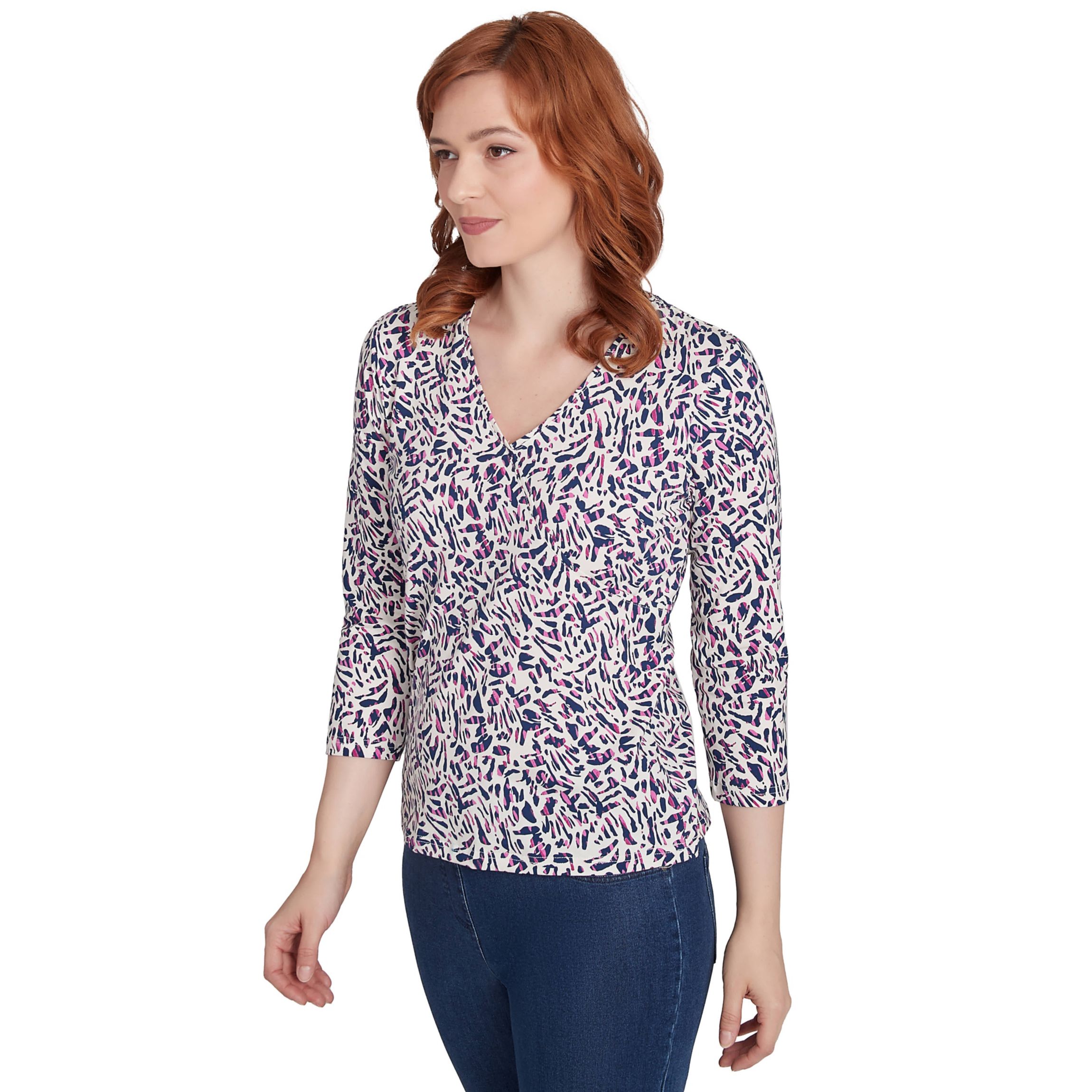 PRINTED ESSENTIALS PRINTED 3/4 TOP