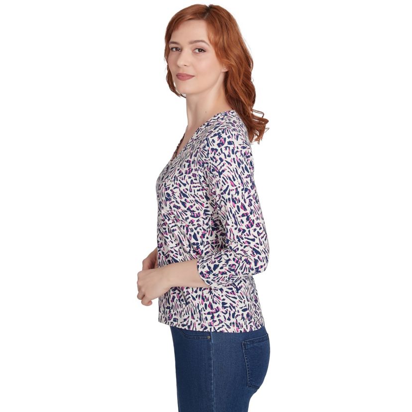 PRINTED ESSENTIALS PRINTED 3/4 TOP