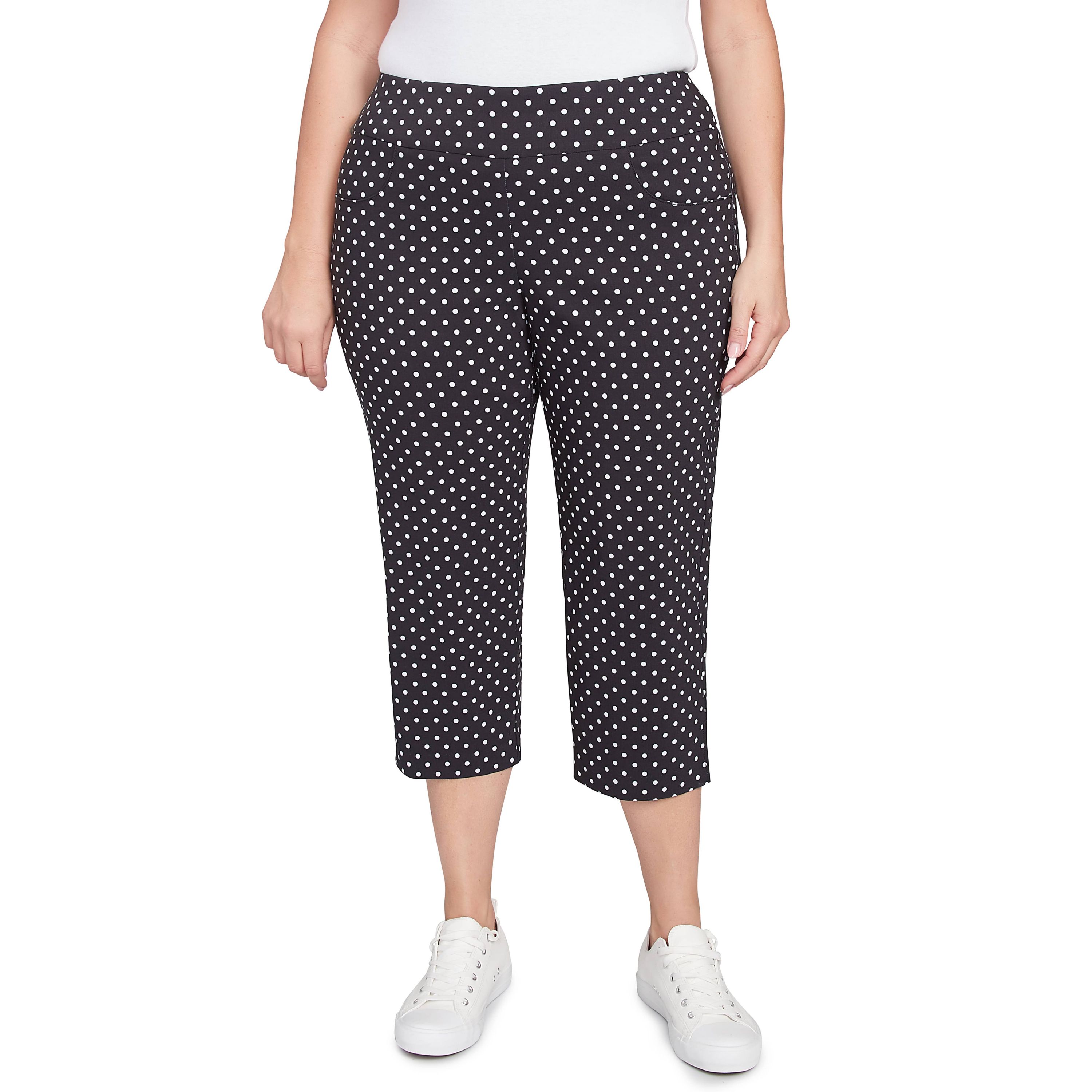 Hearts of Palm POLKA DOT PRINT CAPRI | Belk