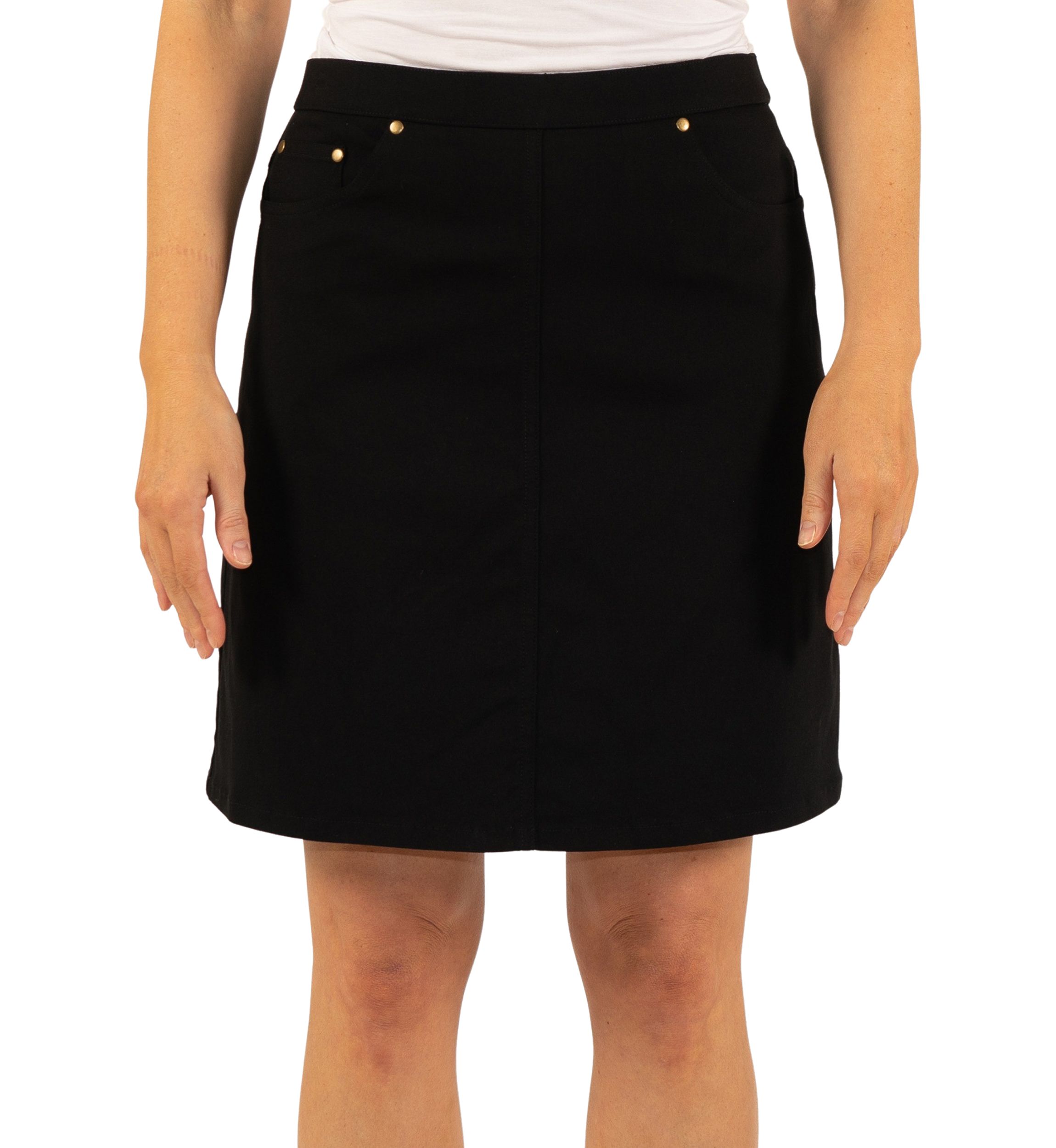 Tech Stretch Pull On Skort with Elastic Waistband