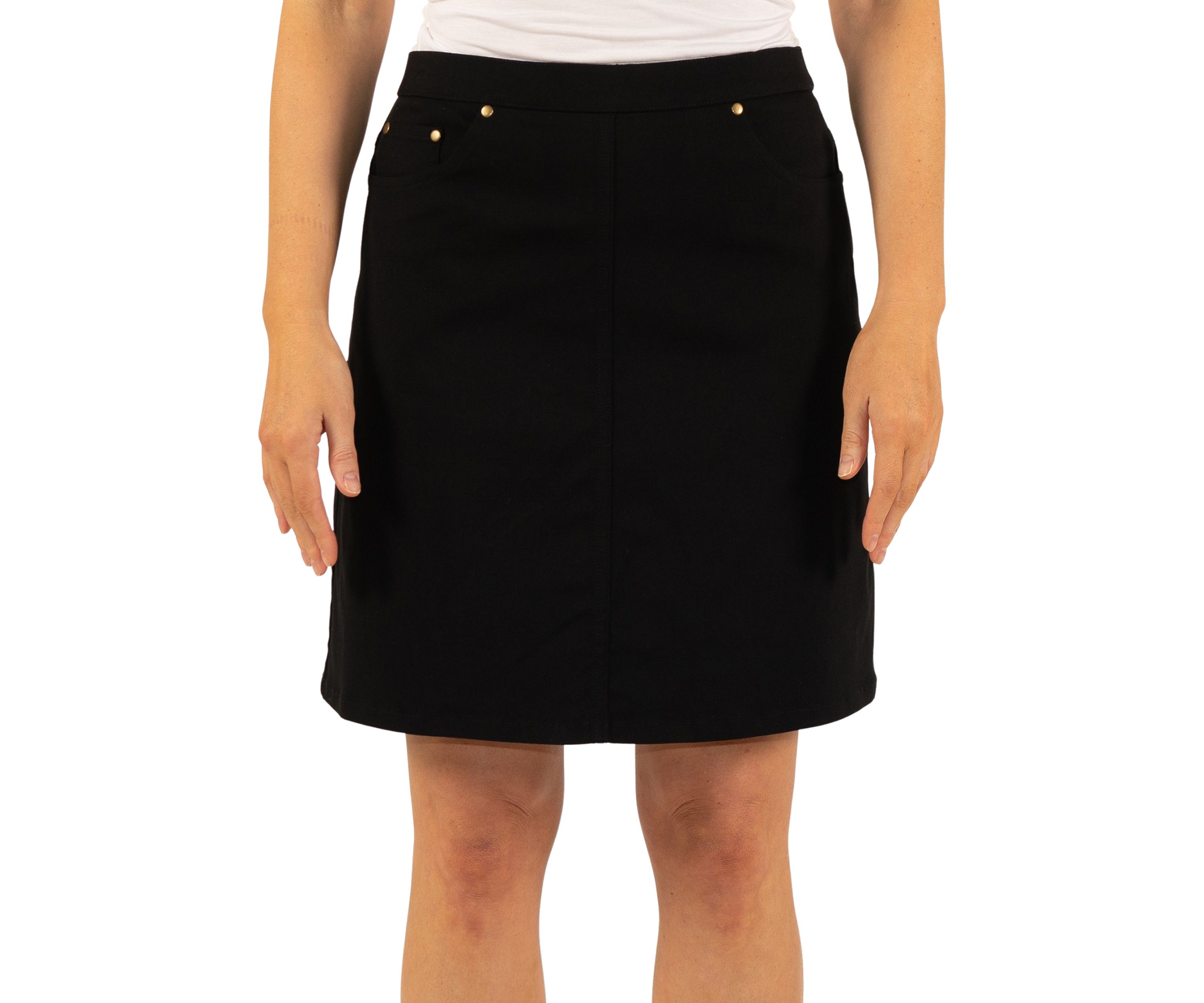 Tech Stretch Pull On Skort with Elastic Waistband