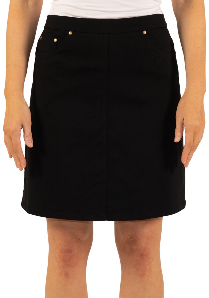 Tech Stretch Pull On Skort with Elastic Waistband