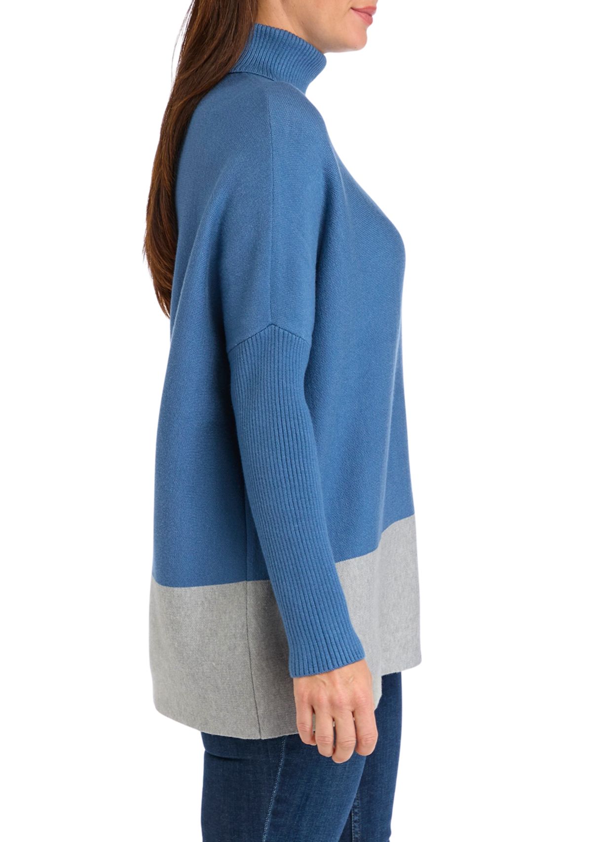 Womens Turtleneck Poncho