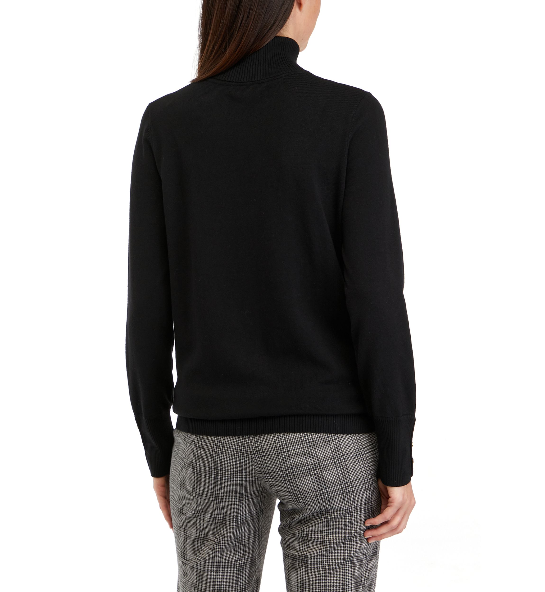 Womens Long Sleeve Turtleneck Sweater