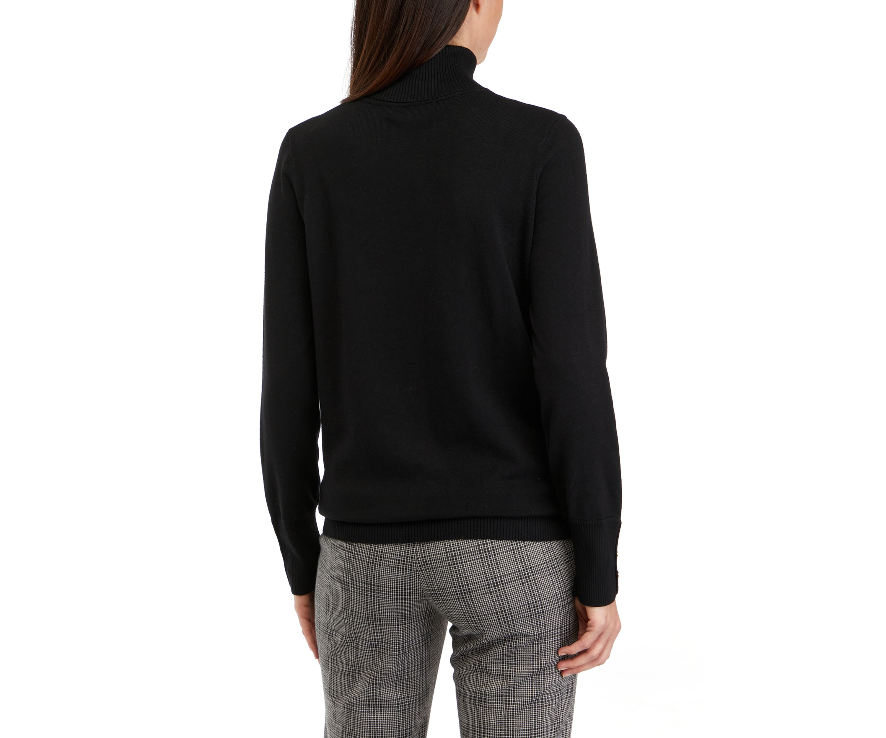 Womens Long Sleeve Turtleneck Sweater