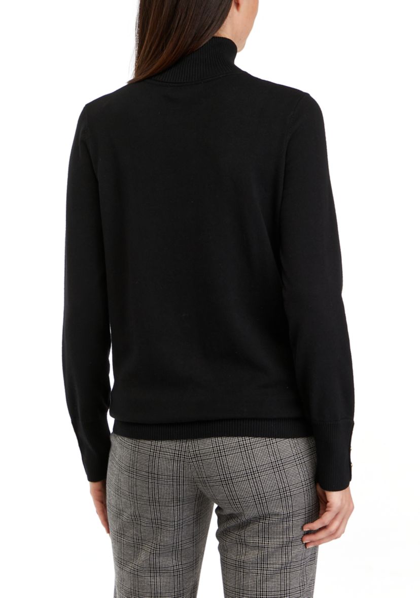 Womens Long Sleeve Turtleneck Sweater