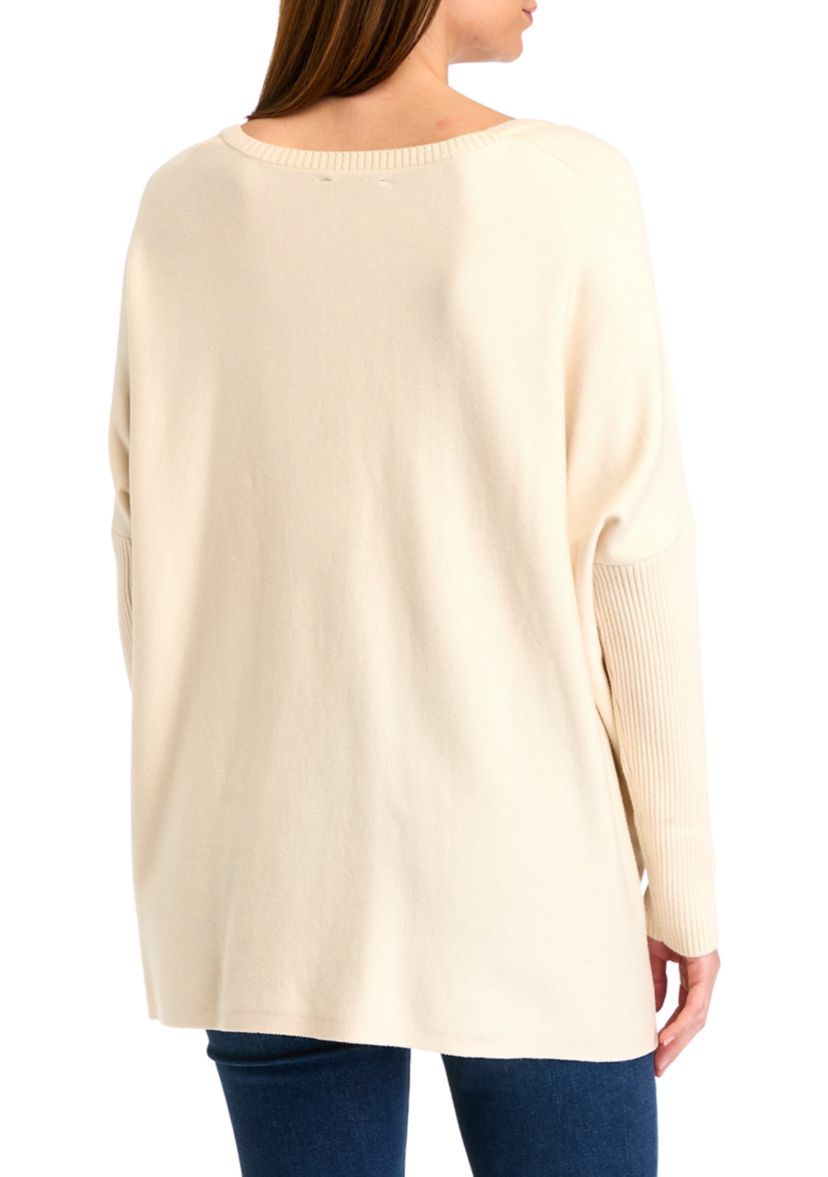Womens V-Neck Poncho