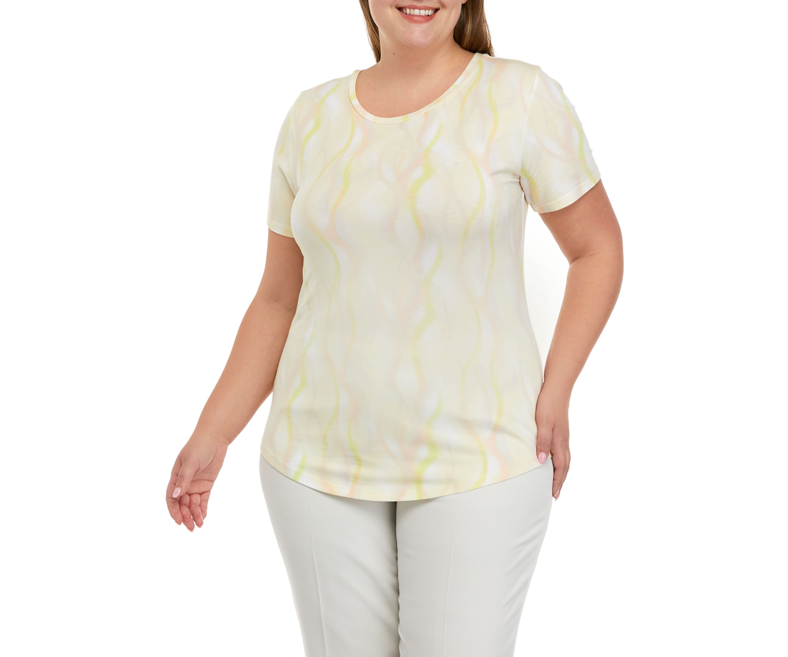 Plus Size Printed T-Shirt 