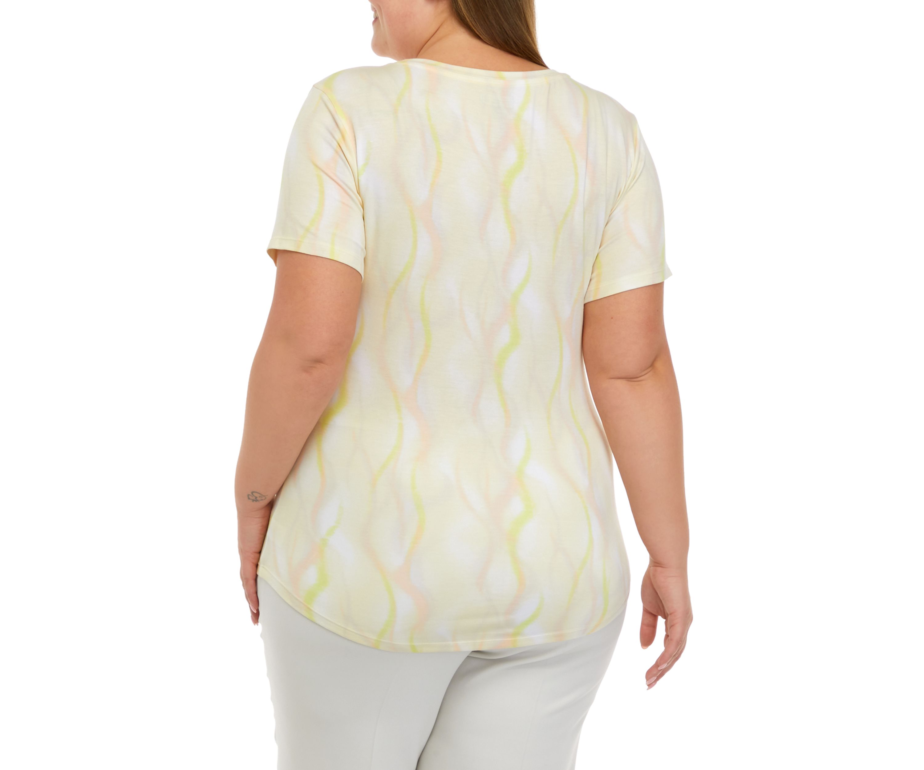 Plus Size Printed T-Shirt 