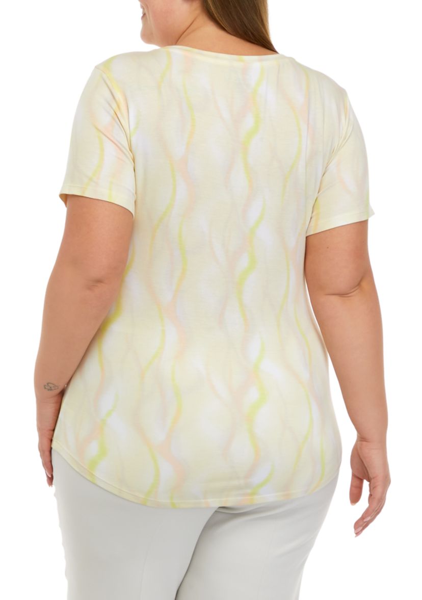 Plus Size Printed T-Shirt 