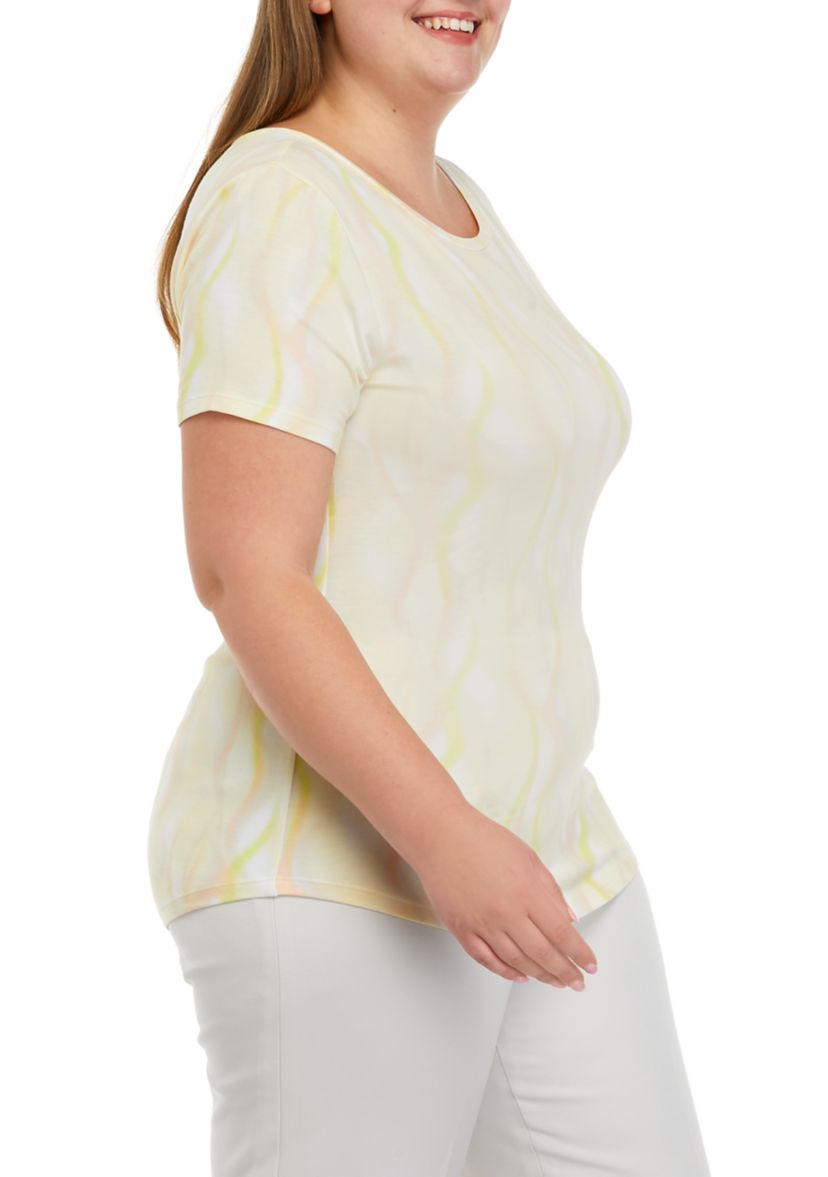 Plus Size Printed T-Shirt 