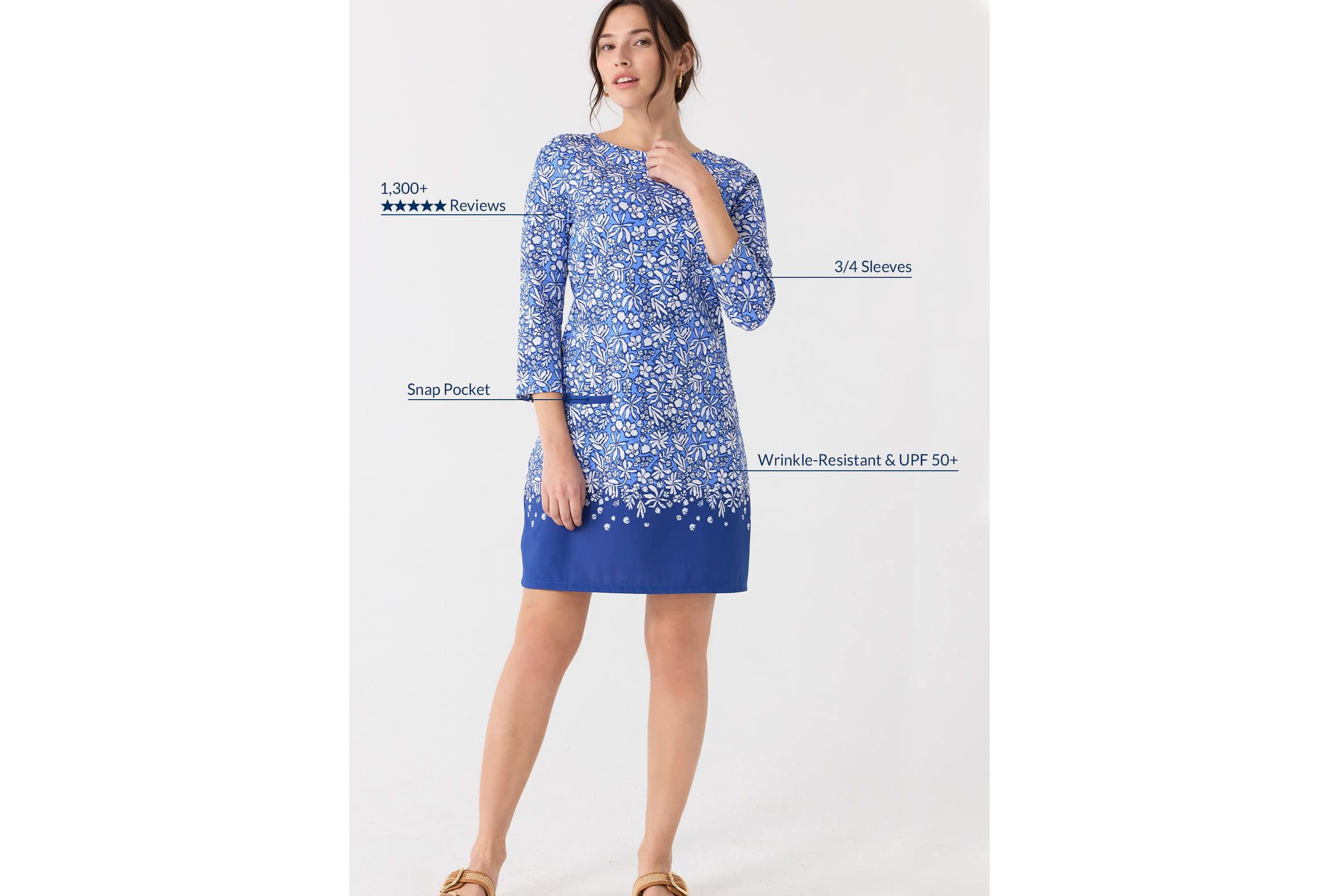 Cabana Shift Dress