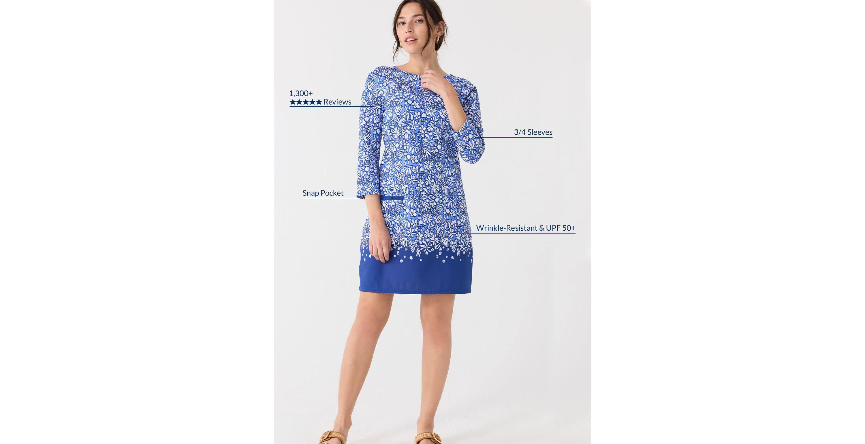 Cabana Shift Dress