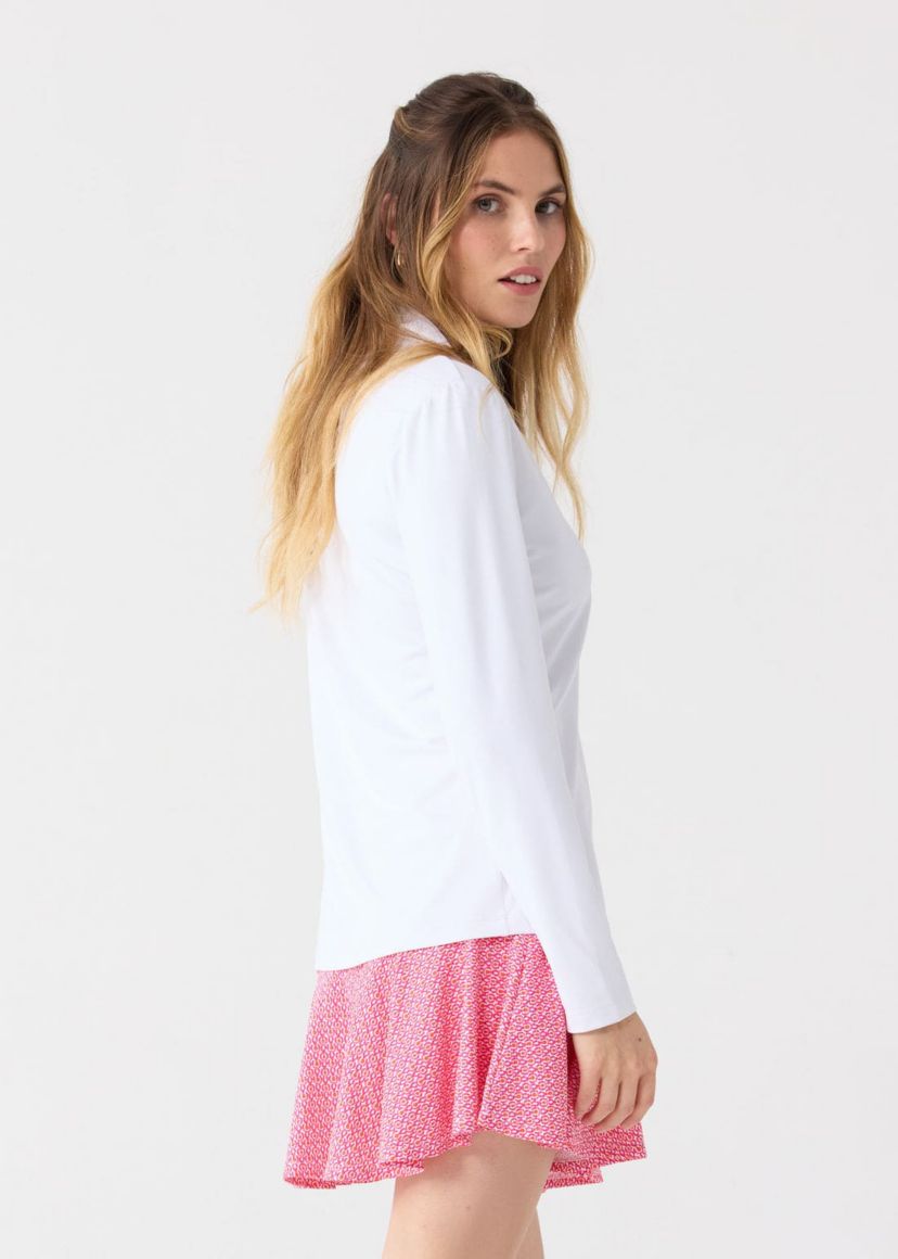 Pique Flounce Skort