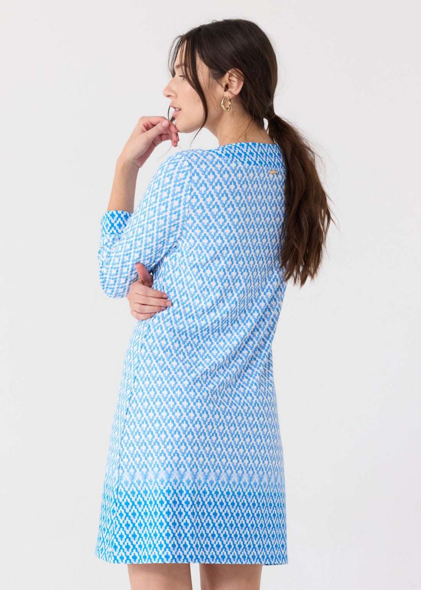Embroidered Tunic Dress