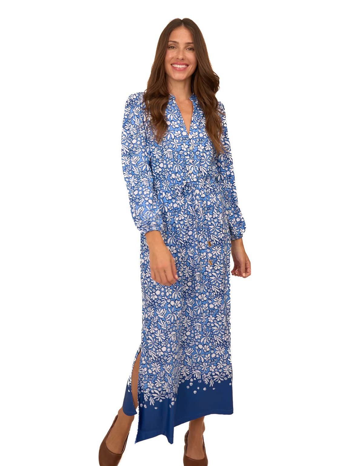 Button Down Maxi Dress
