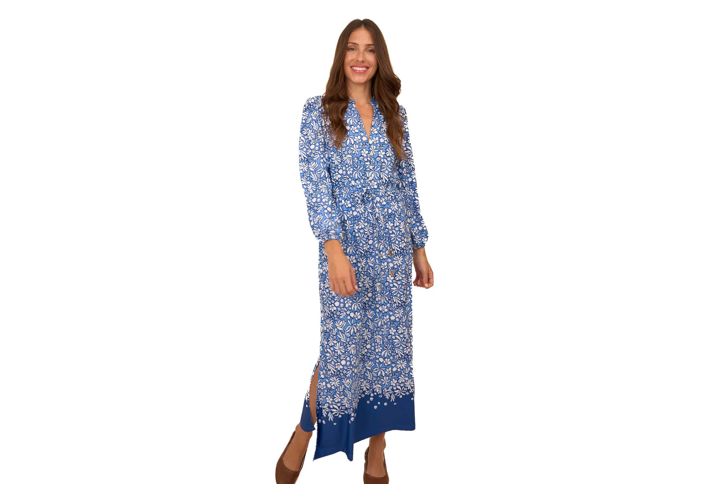 Button Down Maxi Dress